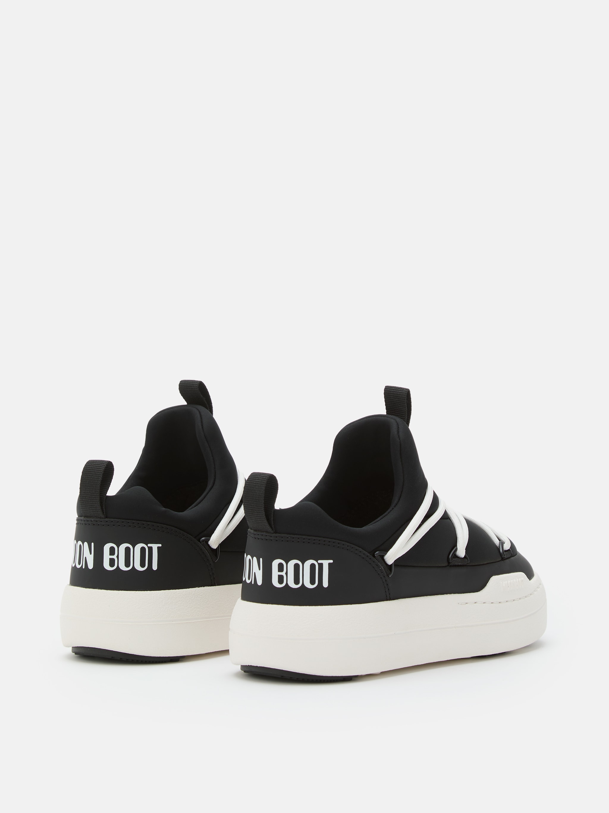 JUNIOR PARK BLACK LOW LACE SNEAKERS image number 1