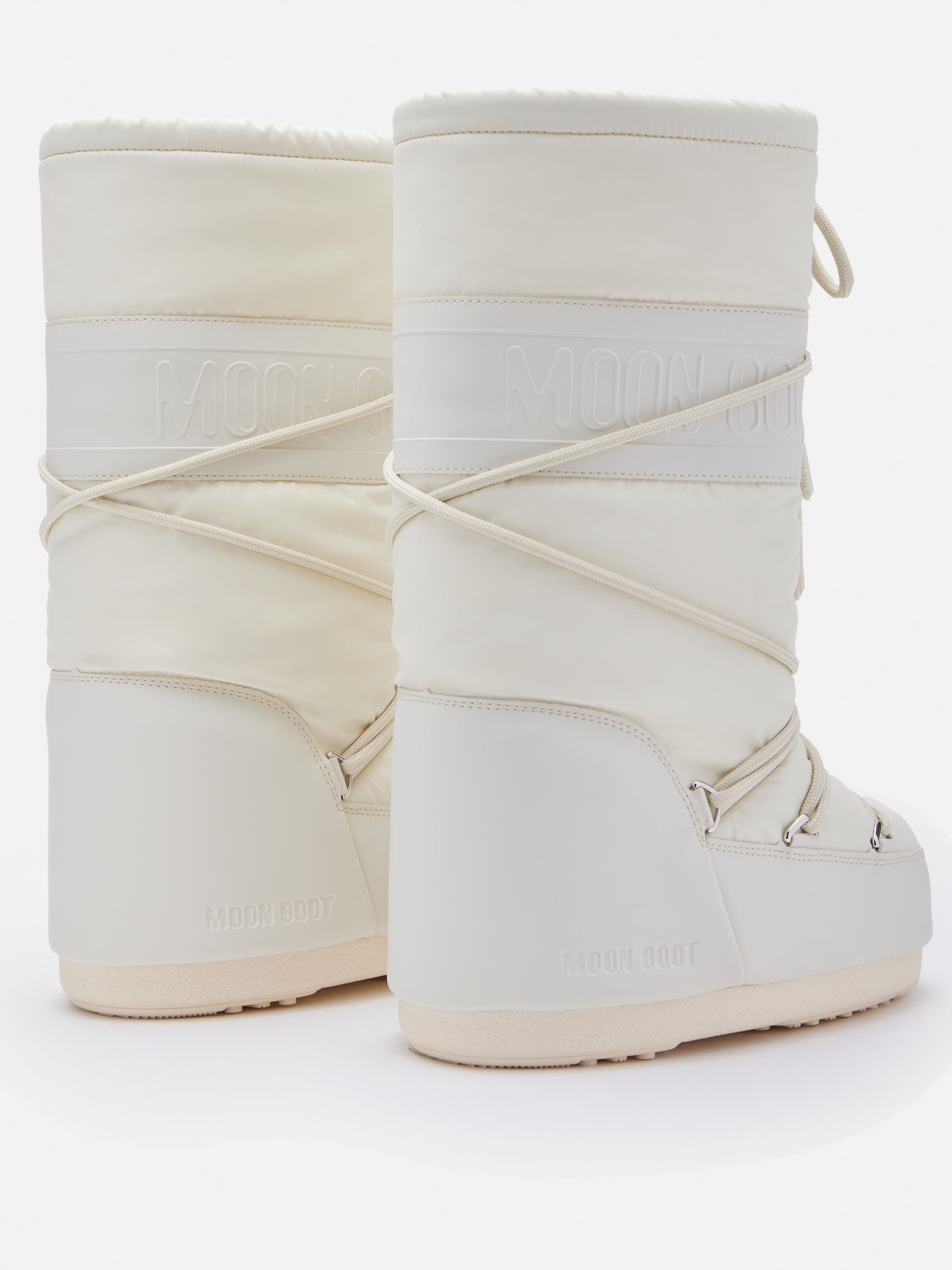 ICON CREAM RUBBER BOOTS | Moon Boot®