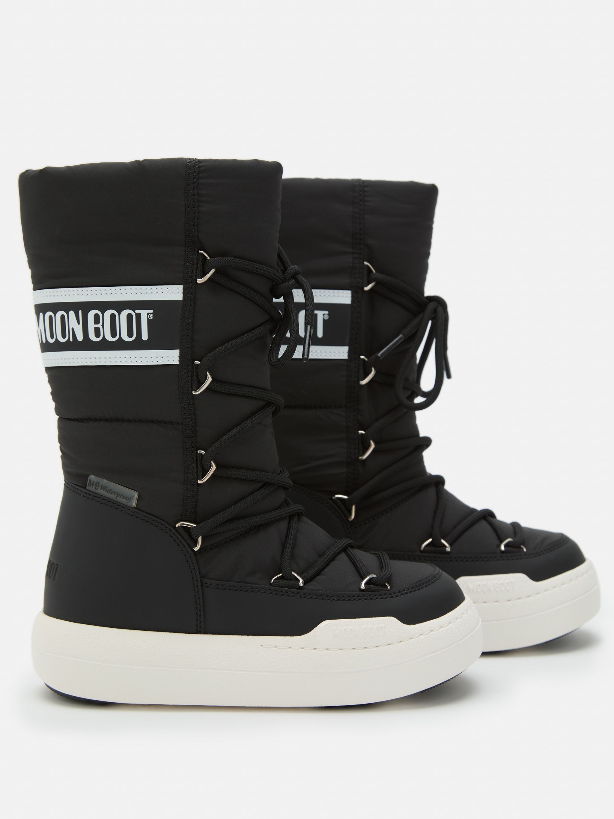 JUNIOR PARK BLACK TUBE LACE BOOTS image number 3