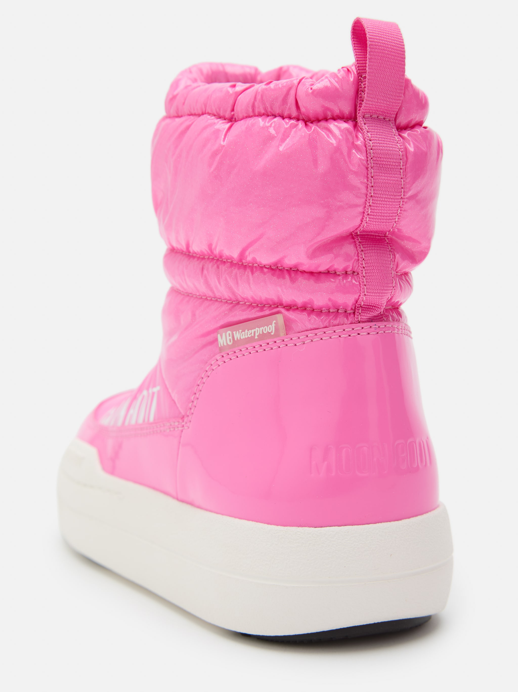 JUNIOR PARK TUBE PINK GLITTER MID BOOTS image number 2