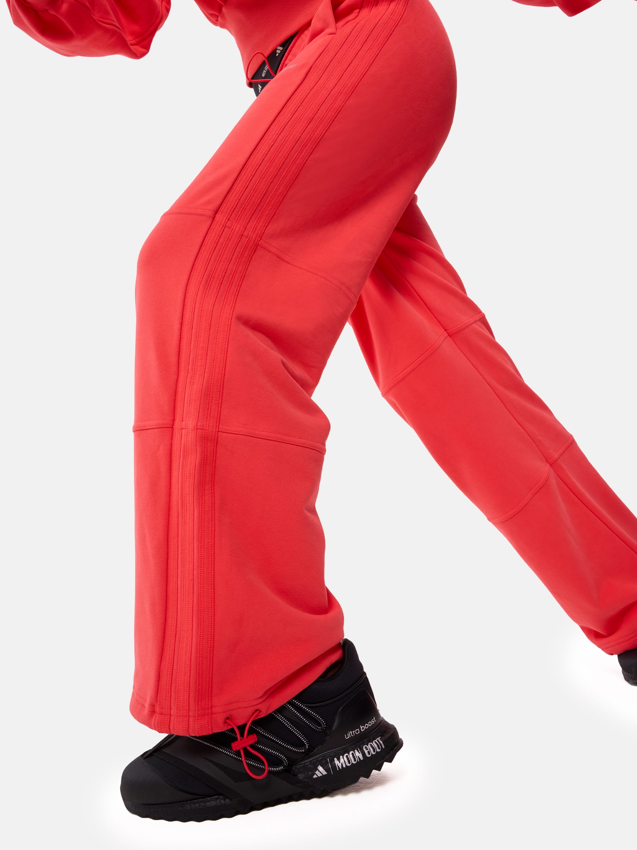 ADIDAS X MOON BOOT RED TRACKSUIT PANTS image number 0