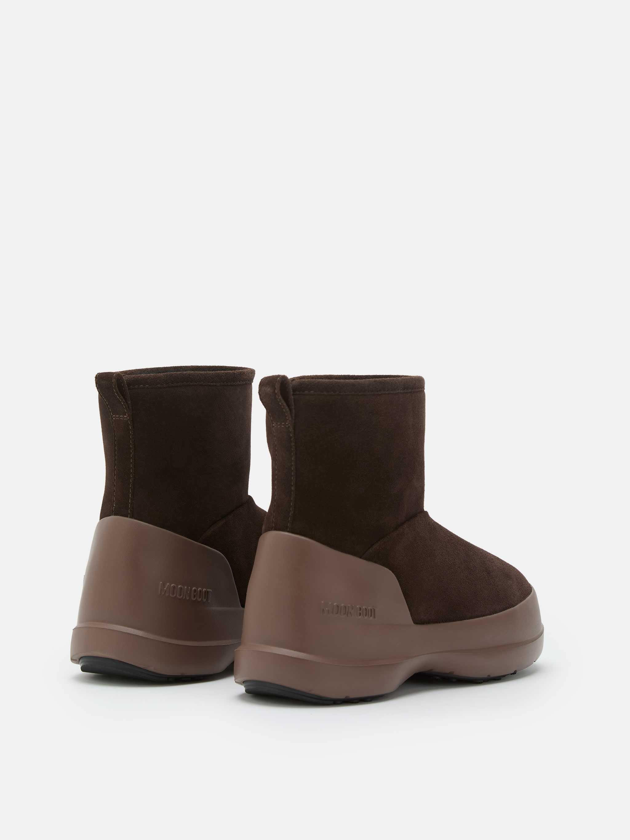 MEZZALUNA MID DARK BROWN BOOTS image number 1