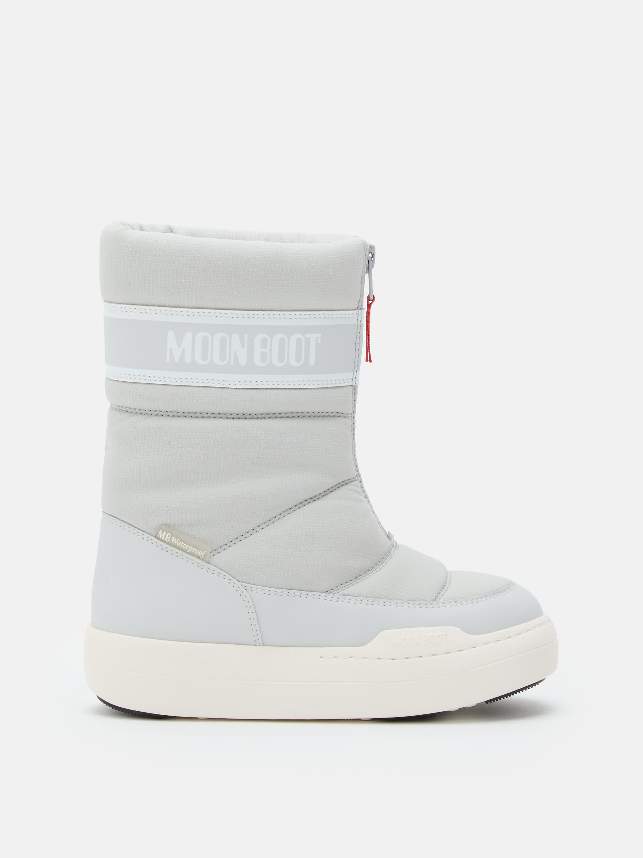 JUNIOR PARK GREY ZIP HIGH BOOTS image number 0