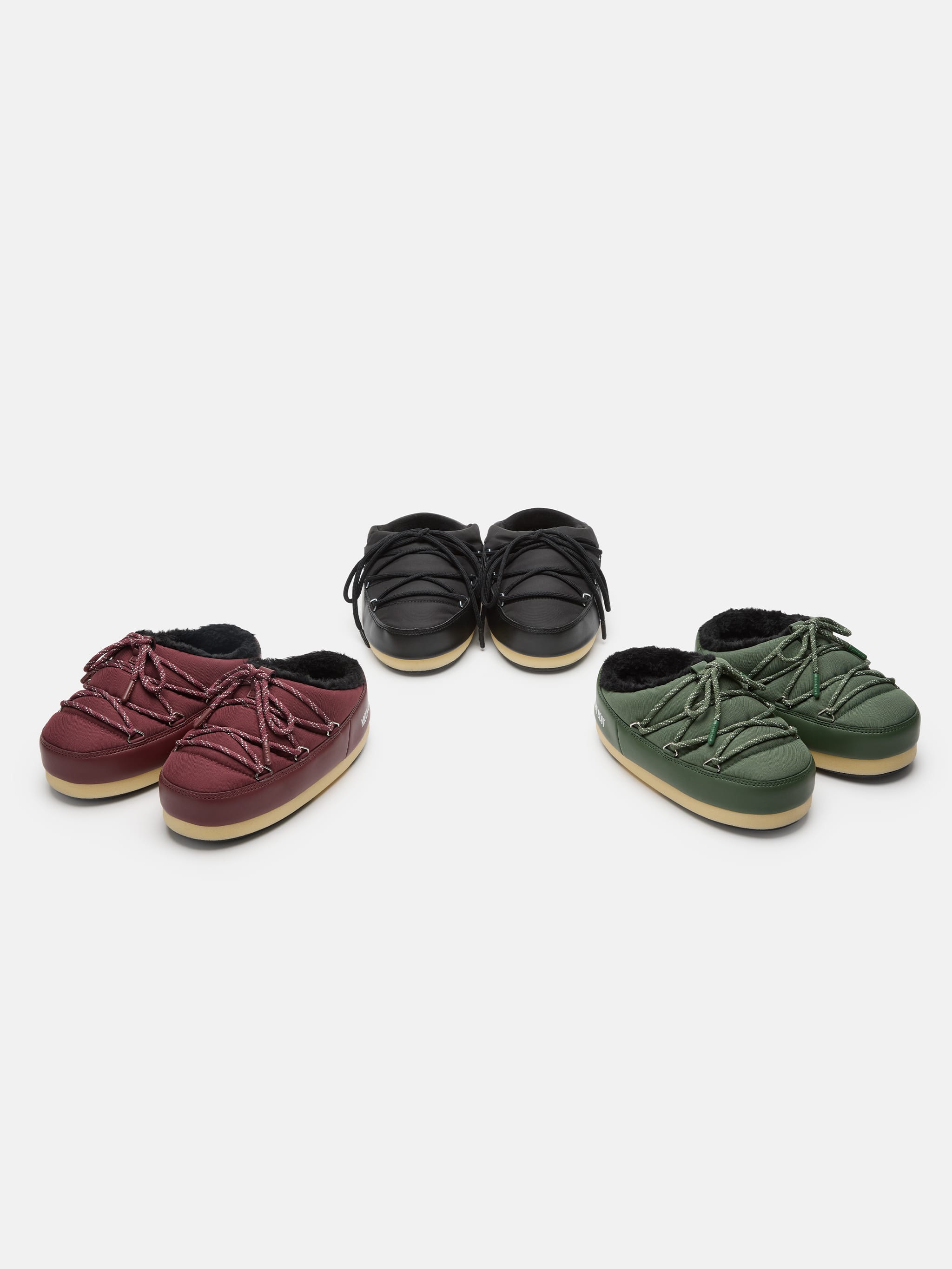 EVX GREEN NYLON MULES image number 4
