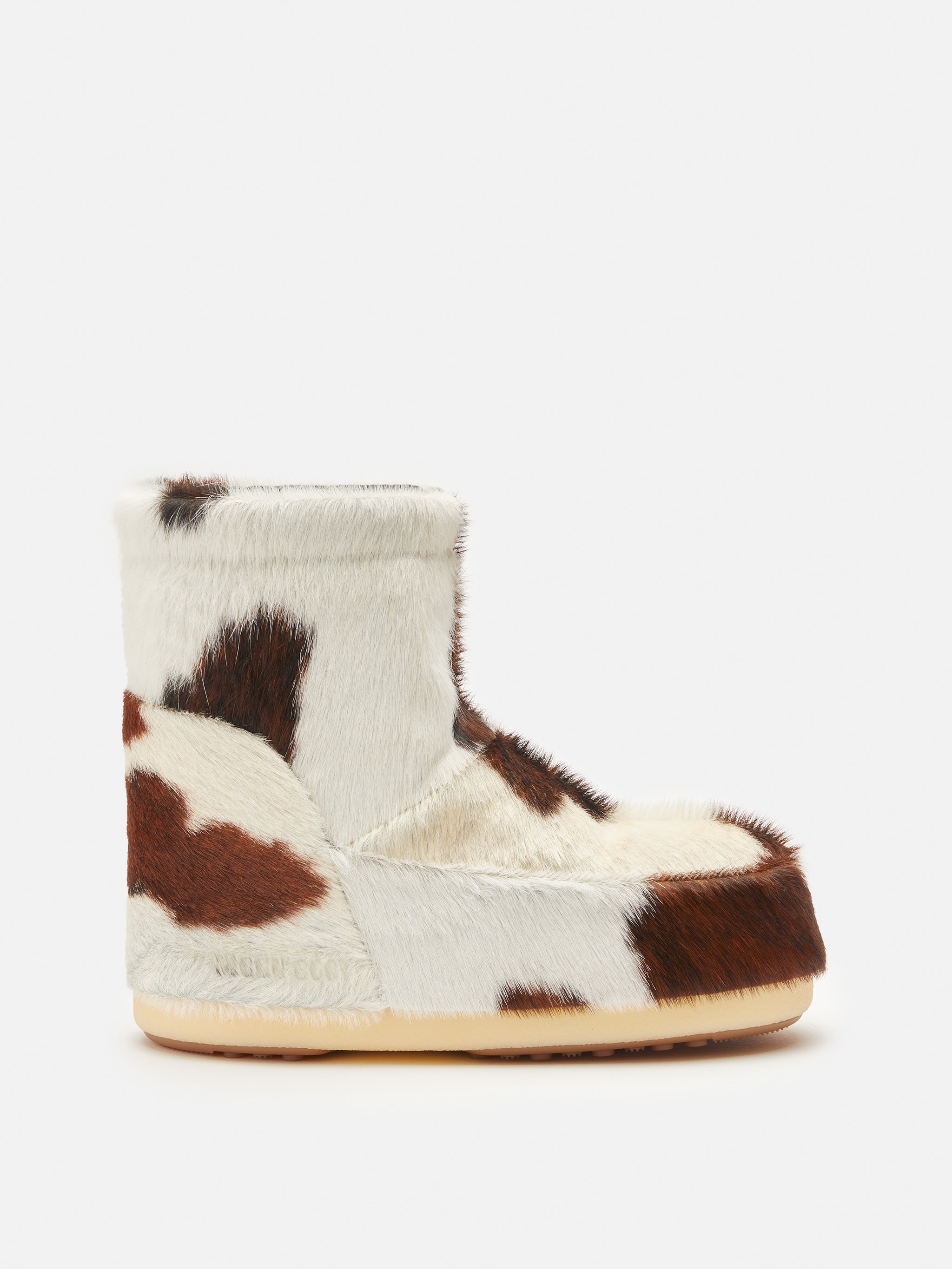 ICON LOW NO LACE COW PRINT BOOTS image number 0