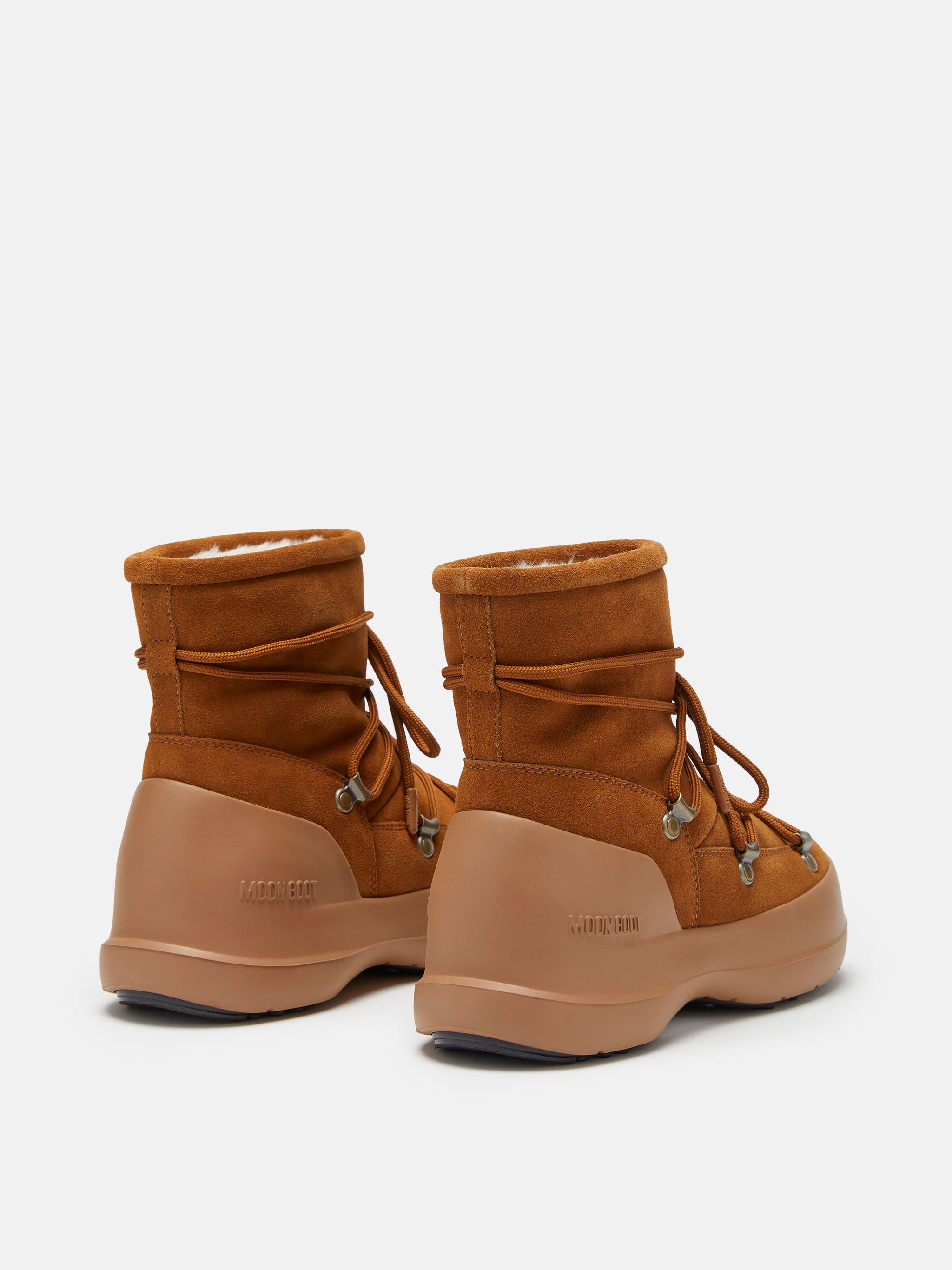 LUNA BROWN SUEDE BOOTS | Moon Boot®