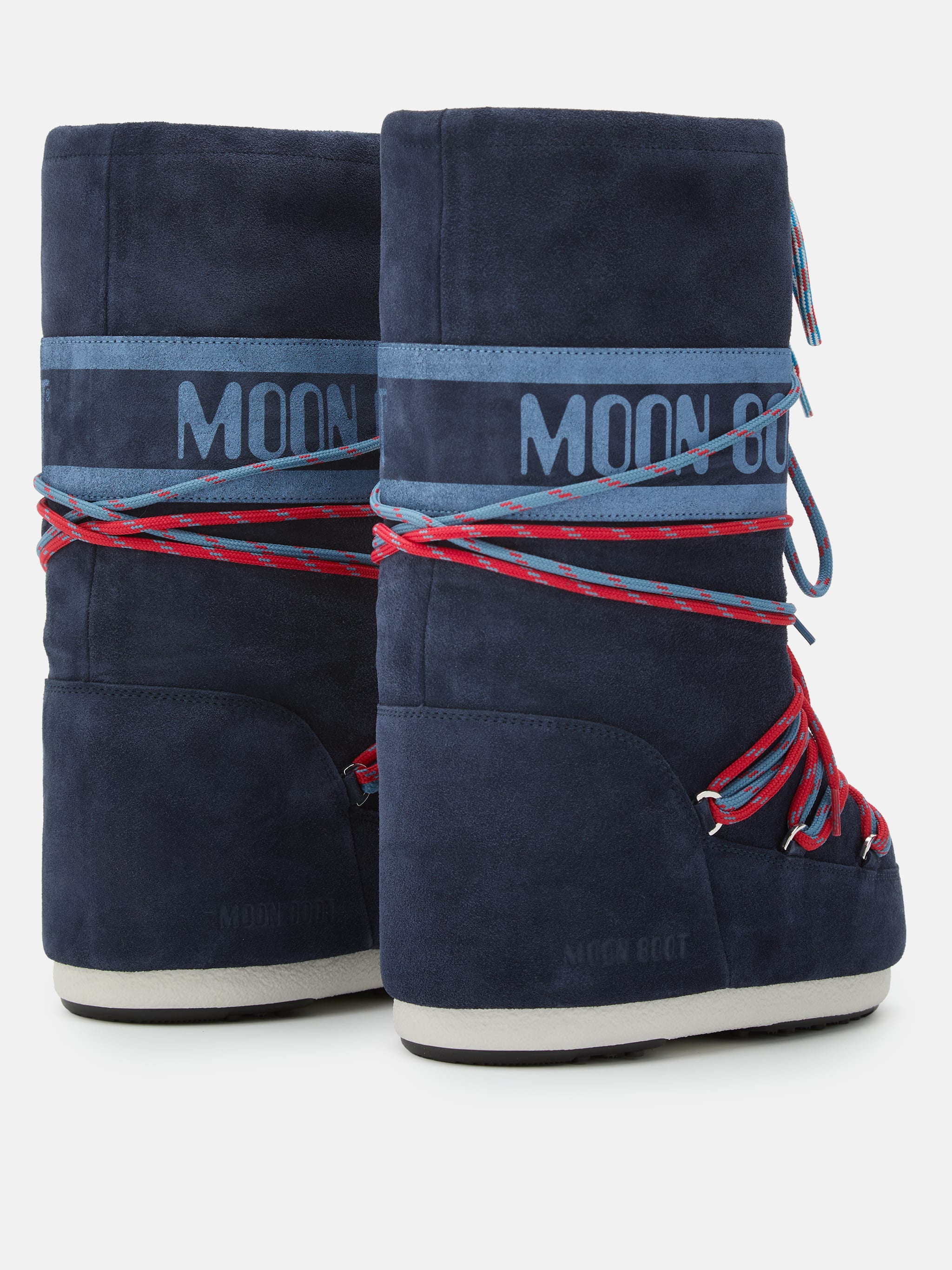 ICON NAVY SUEDE BOOTS image number 1