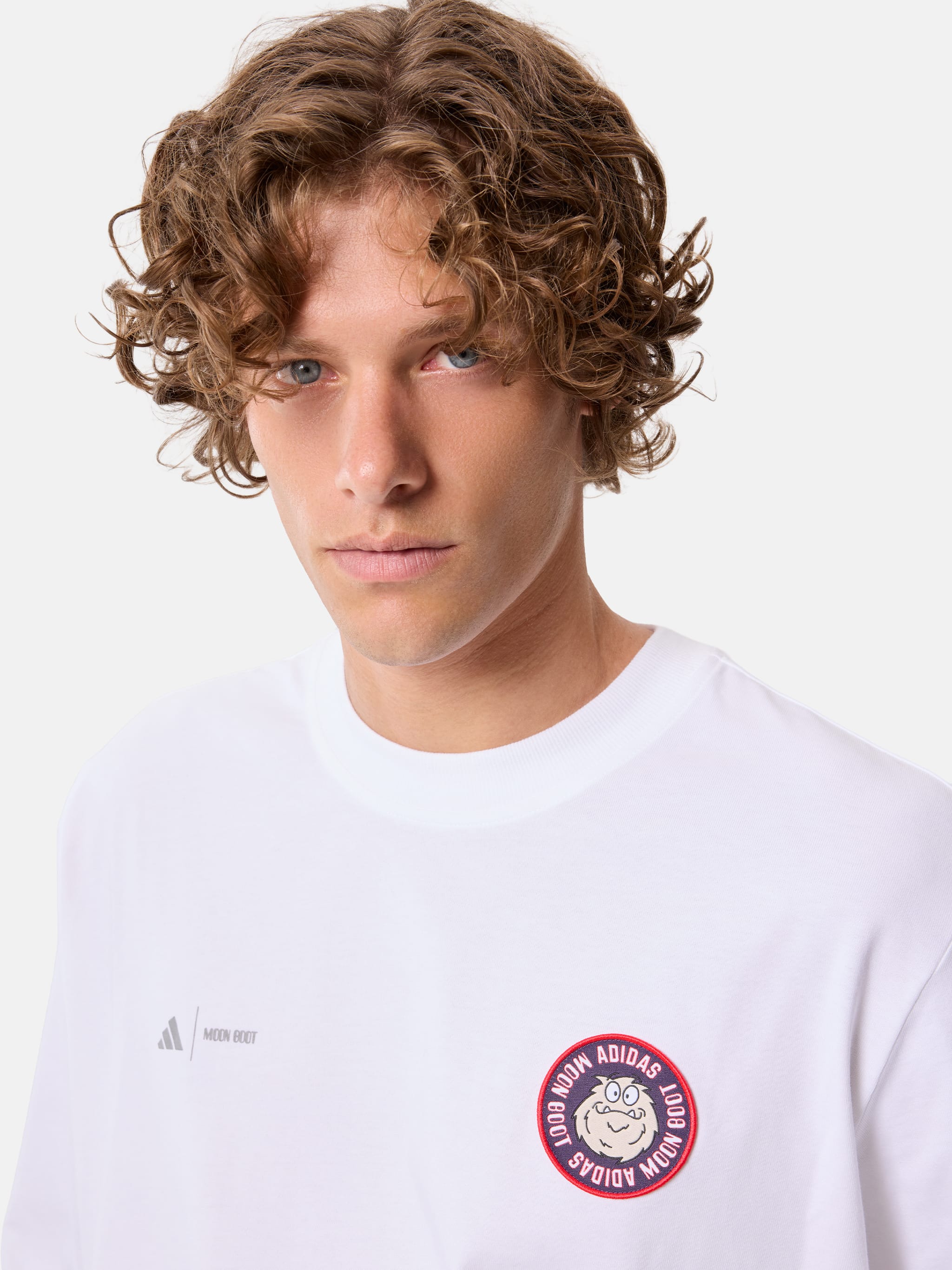 ADIDAS X MOON BOOT WHITE LONG SLEEVE T-SHIRT