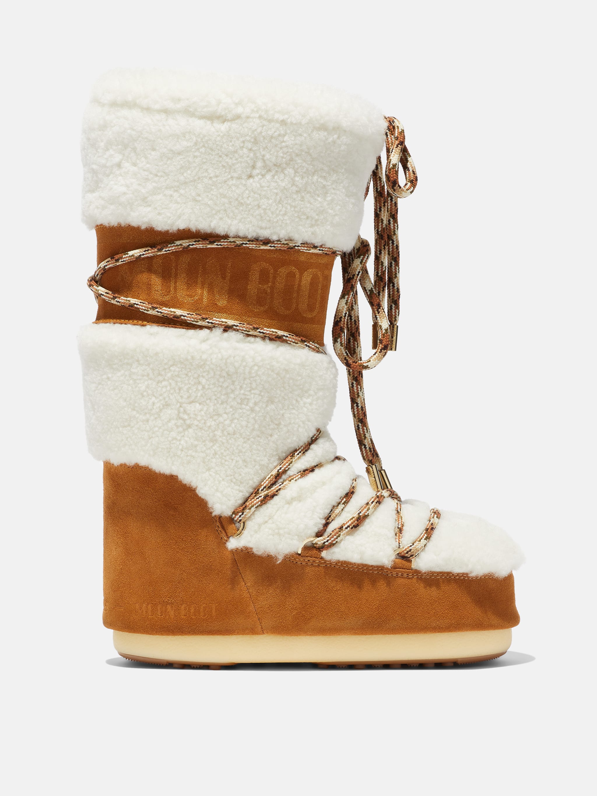 【MOON BOOT】LAB69 アイコン クリーム シャーリング ブーツ LAB69 ICON CREAM SHEARLING BOOTS | Moon Boot®