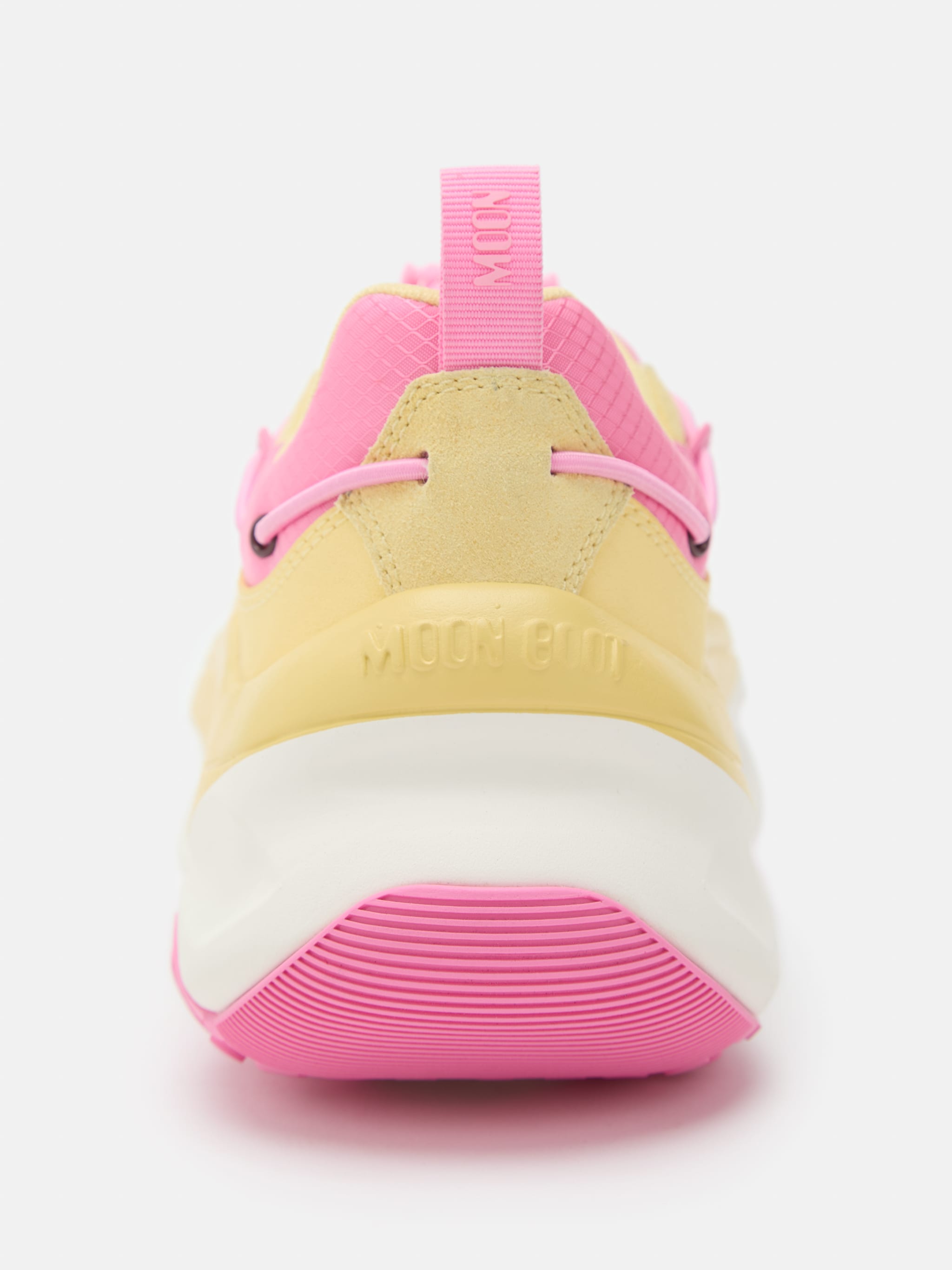 MOON247 XLACE YELLOW & PINK SNEAKERS image number 2