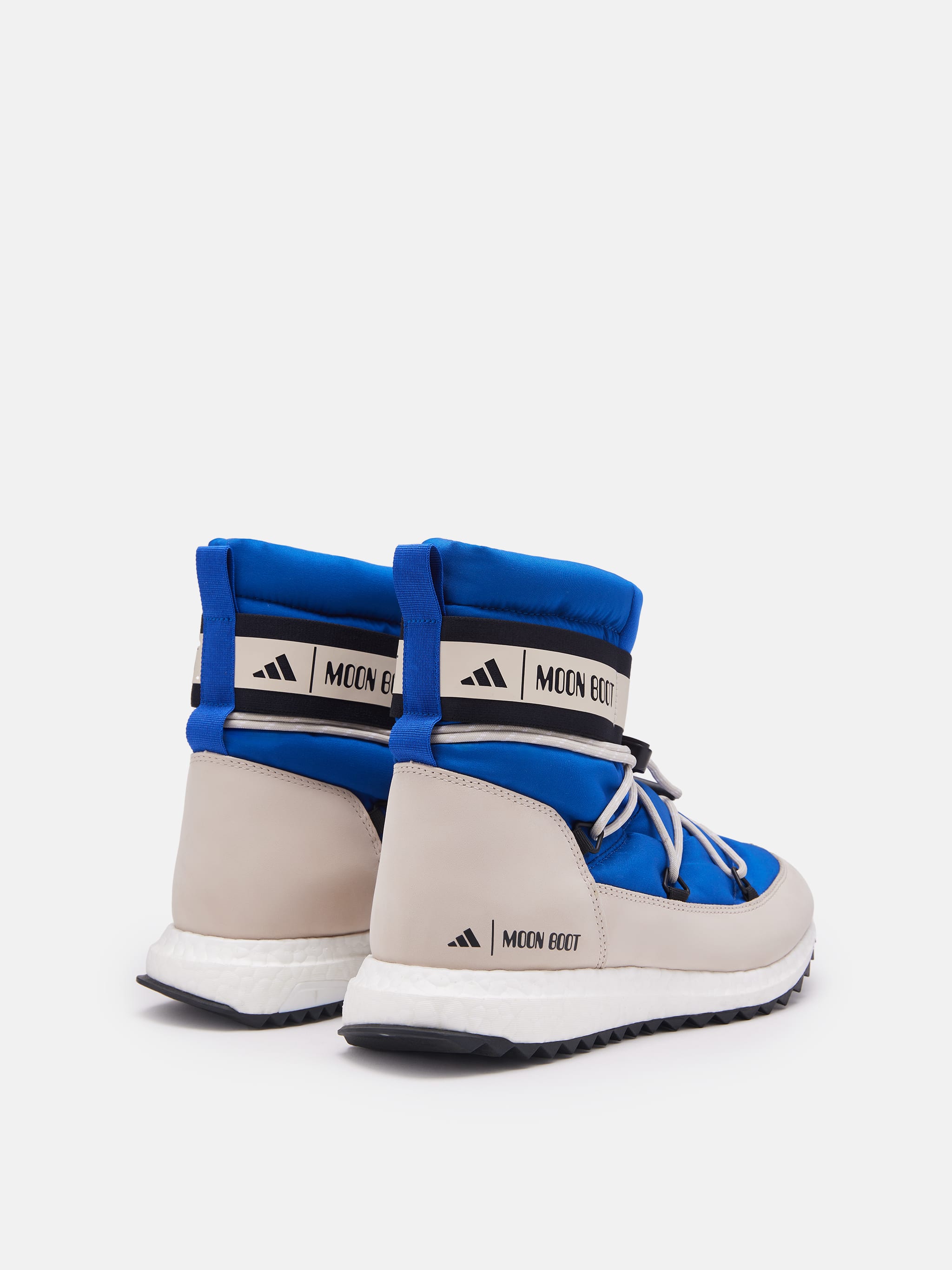 adidas x Moon Boot Moonboost High Blue Sneakers | Moon Boot®