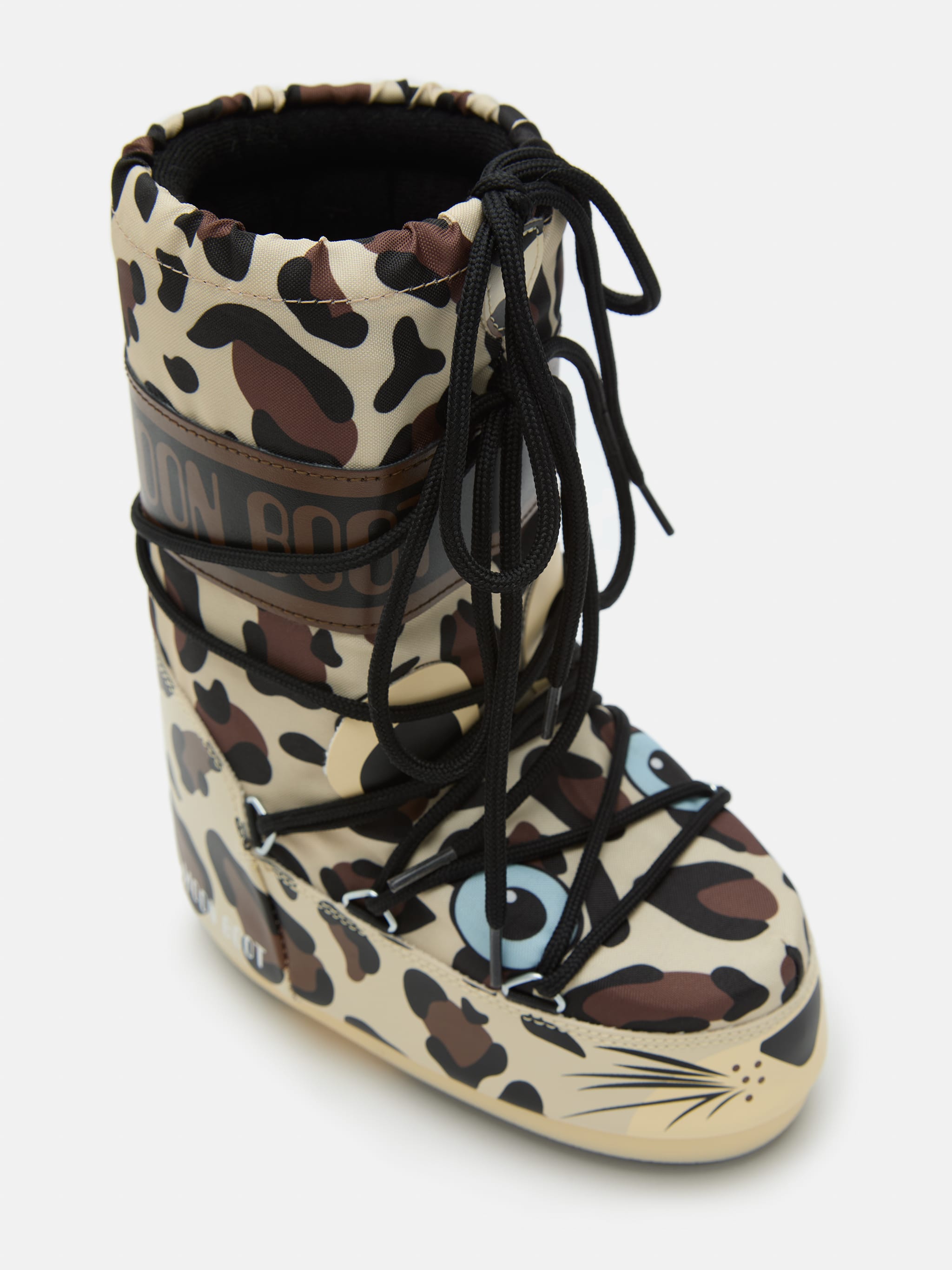 ICON JUNIOR LEOPARD BOOTS image number 2