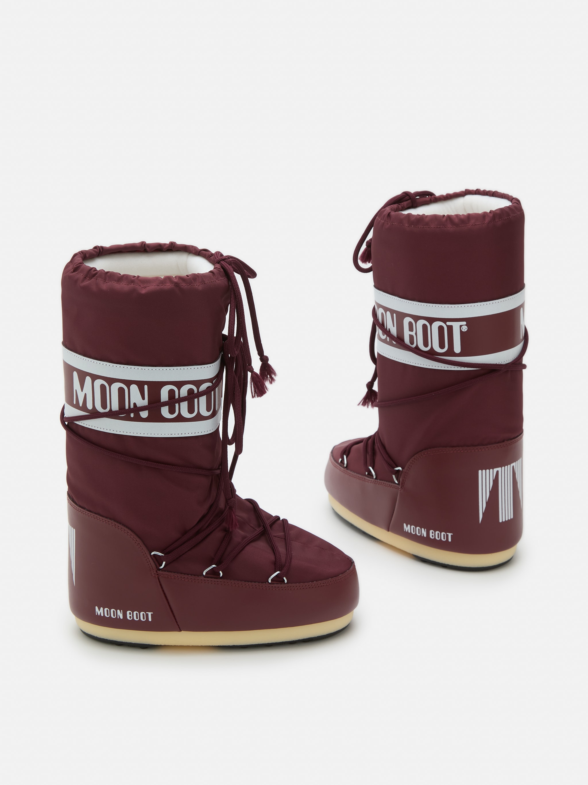 ICON BURGUNDY NYLON BOOTS image number 3