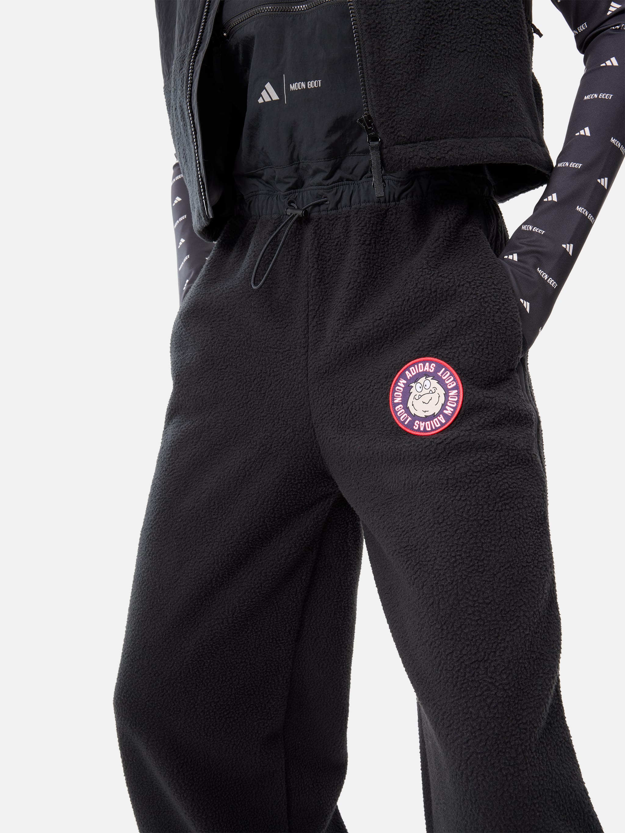 ADIDAS X MOON BOOT BLACK OVERALLS image number 2