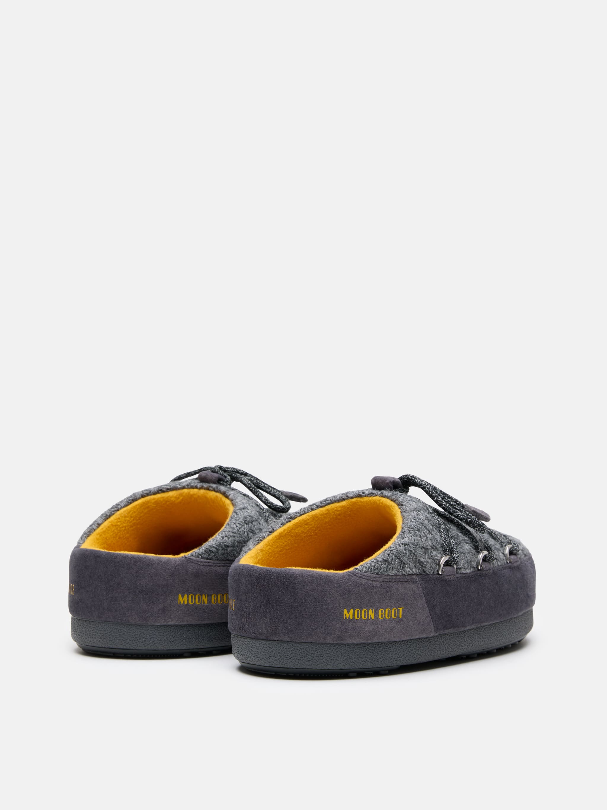 MOON BOOT X GUEST IN RESIDENCE EVX GREY KNIT MULES image number 1