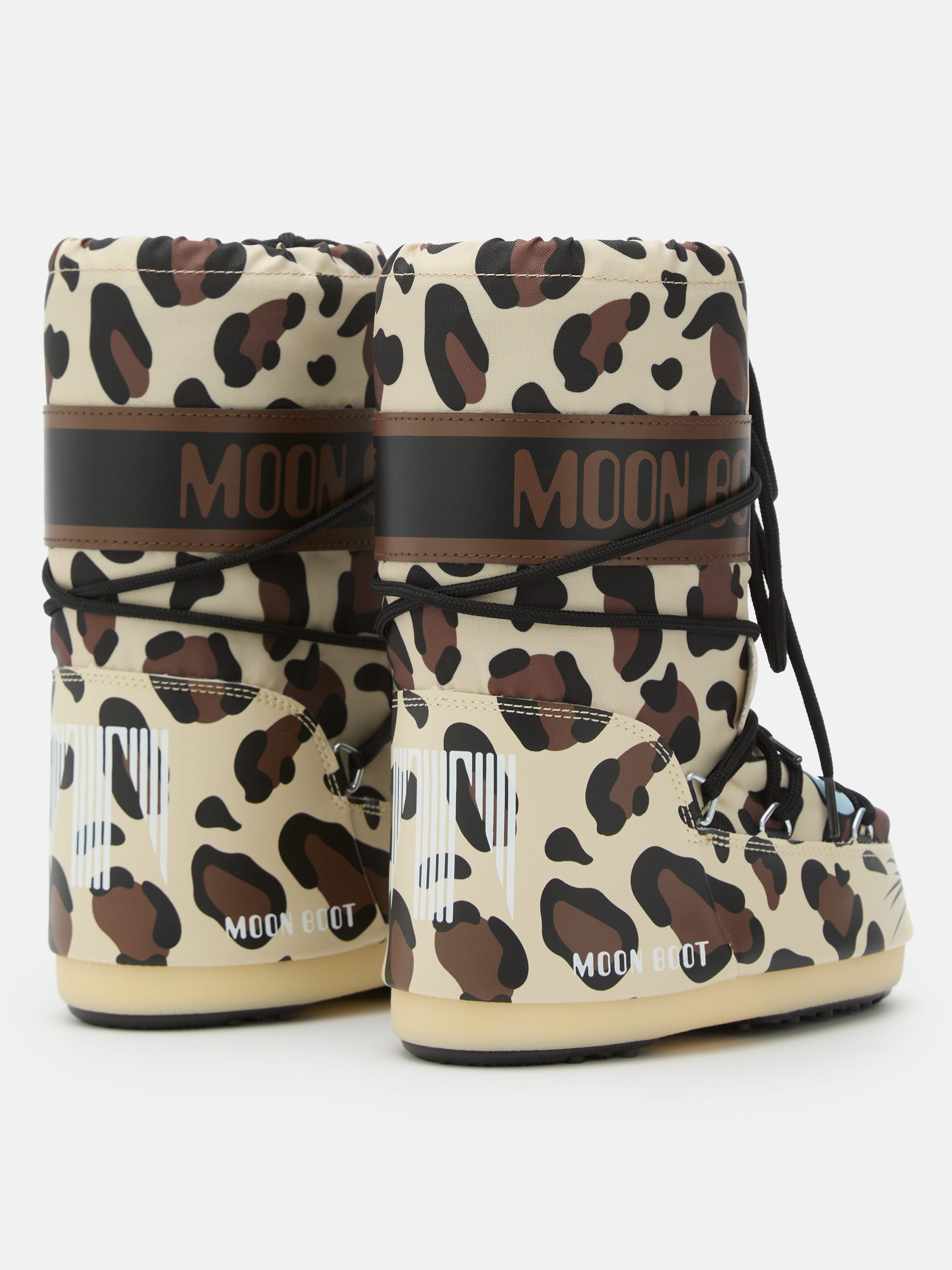 ICON JUNIOR LEOPARD BOOTS | Moon Boot®