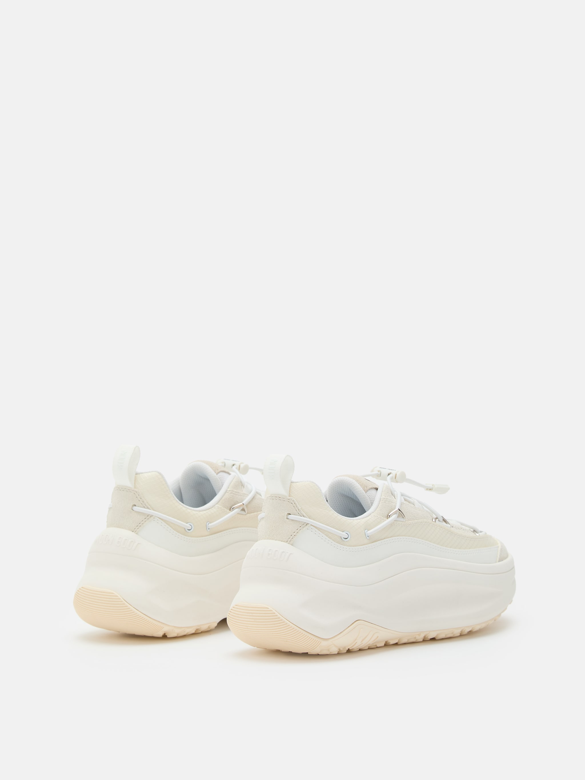 MOON247 XLACE WHITE SNEAKERS image number 1