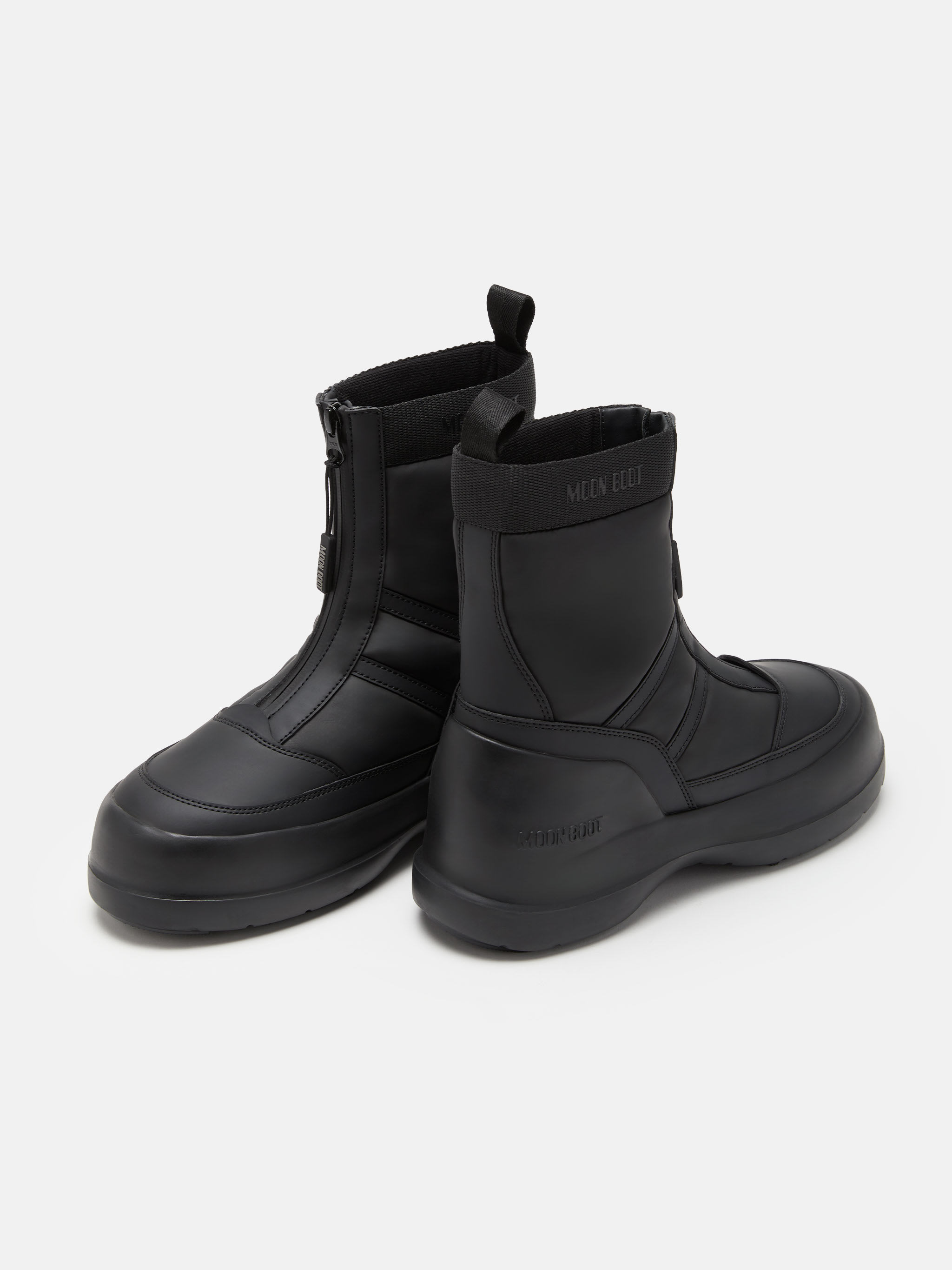 LUNA BLACK ZIP BOOTS | Moon Boot®