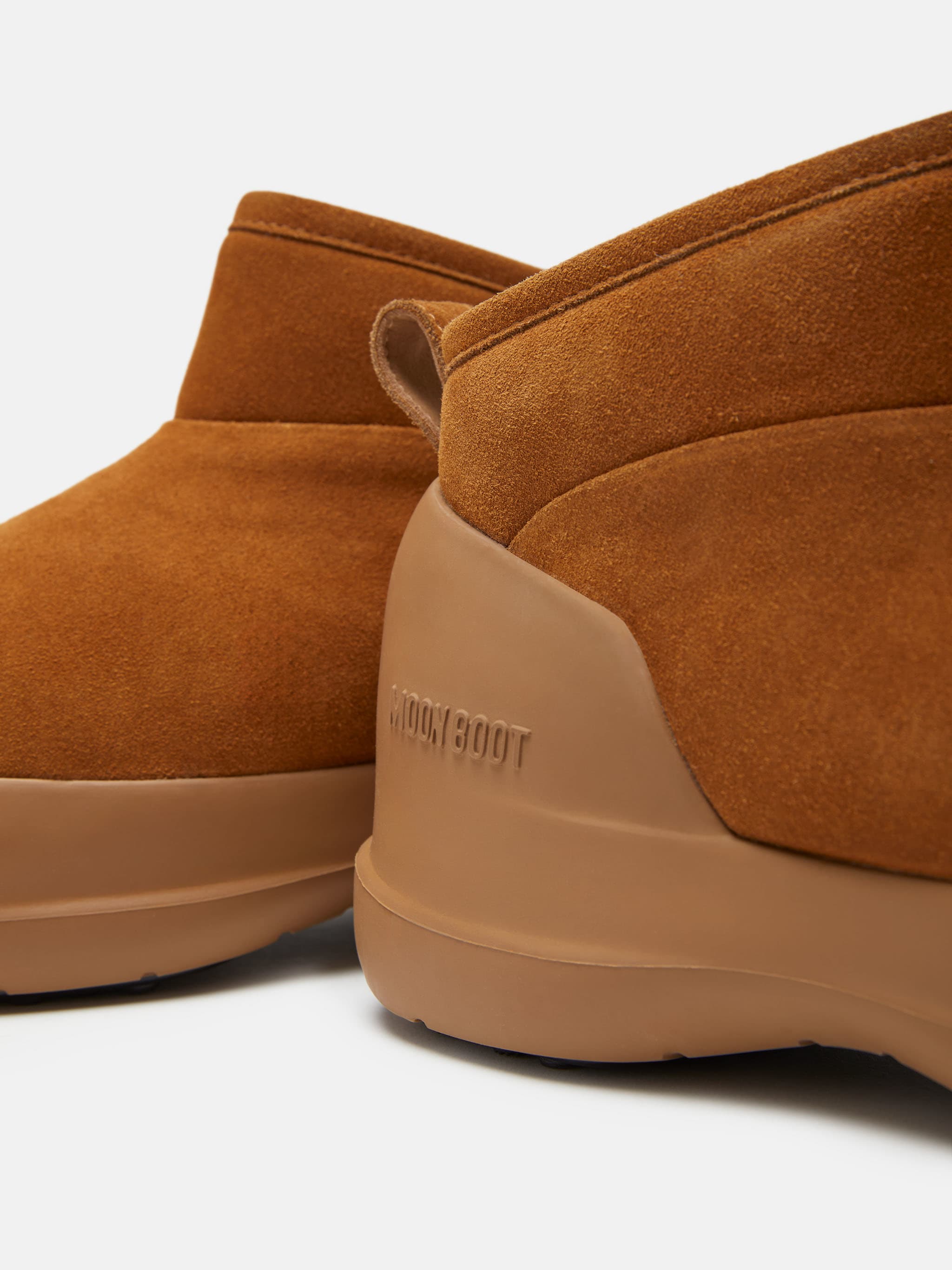 MEZZALUNA BROWN SUEDE LOW BOOTS image number 3