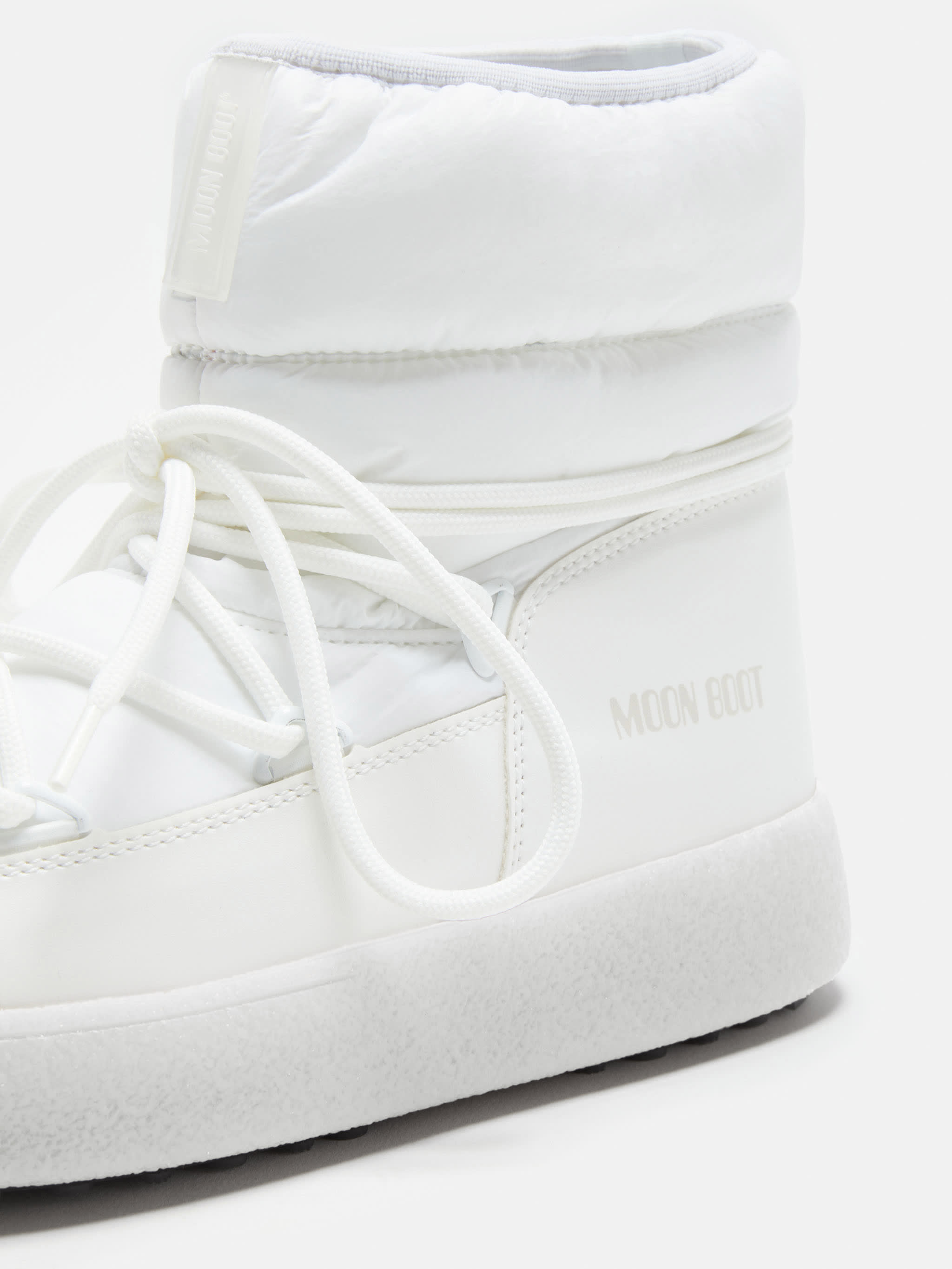 Moonboots ホワイト　サイズ39/41 Moonboots ホワイト サイズ39/41 Moon Boot Luna logo-print