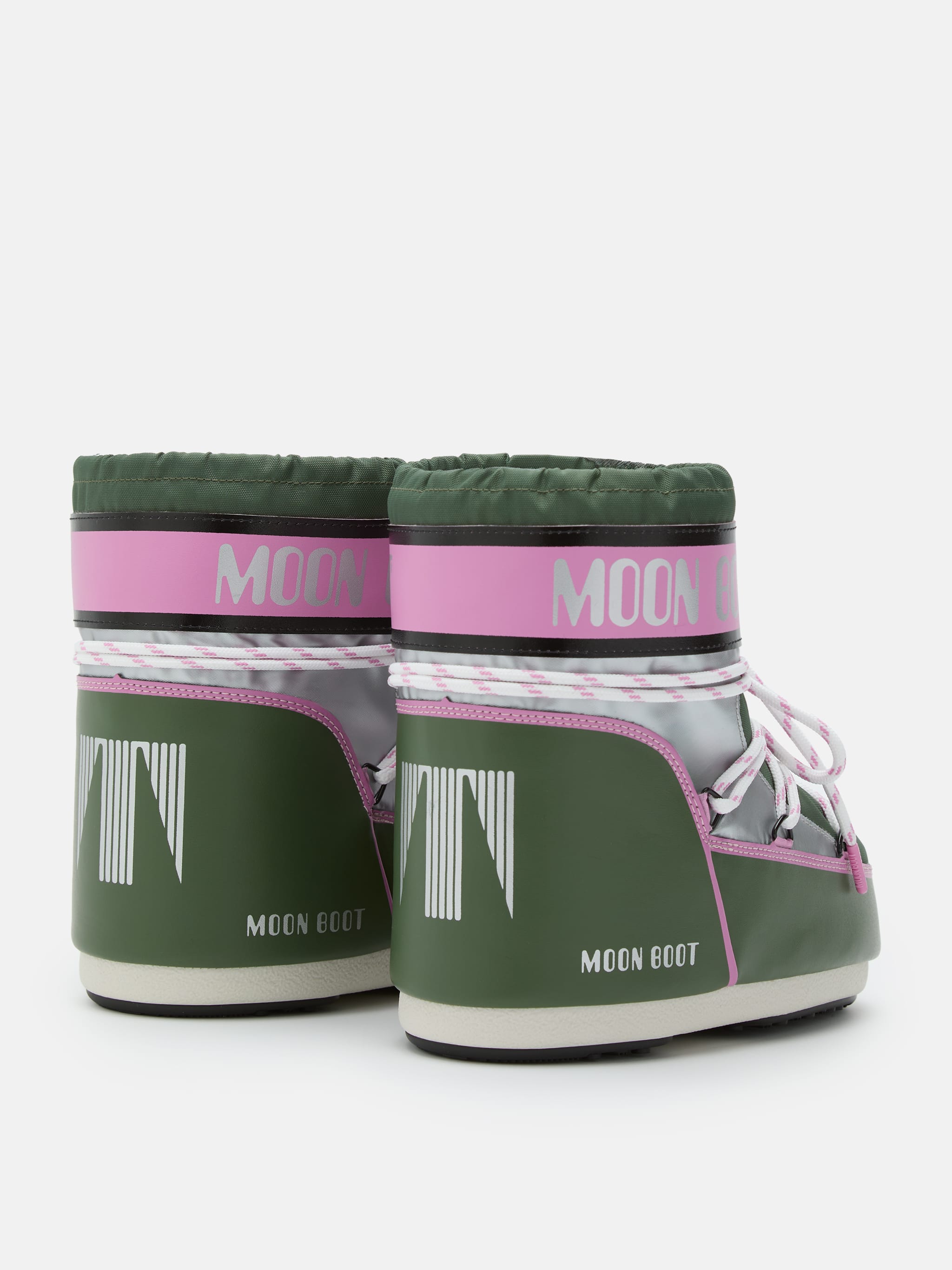 ICON LOW SPACE RACING GREEN BOOTS