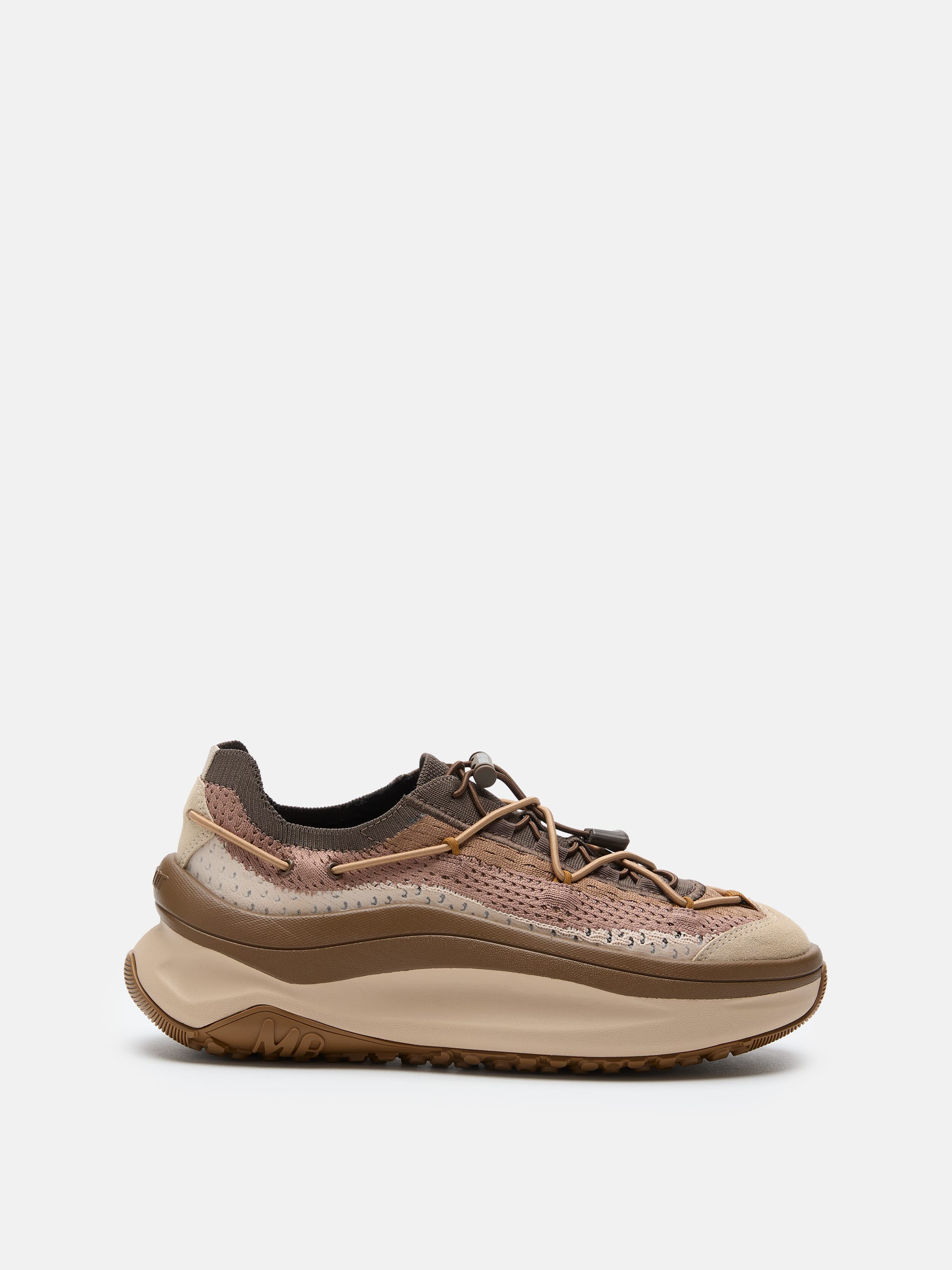 MOON247 XLACE BROWN SNEAKERS image number 0