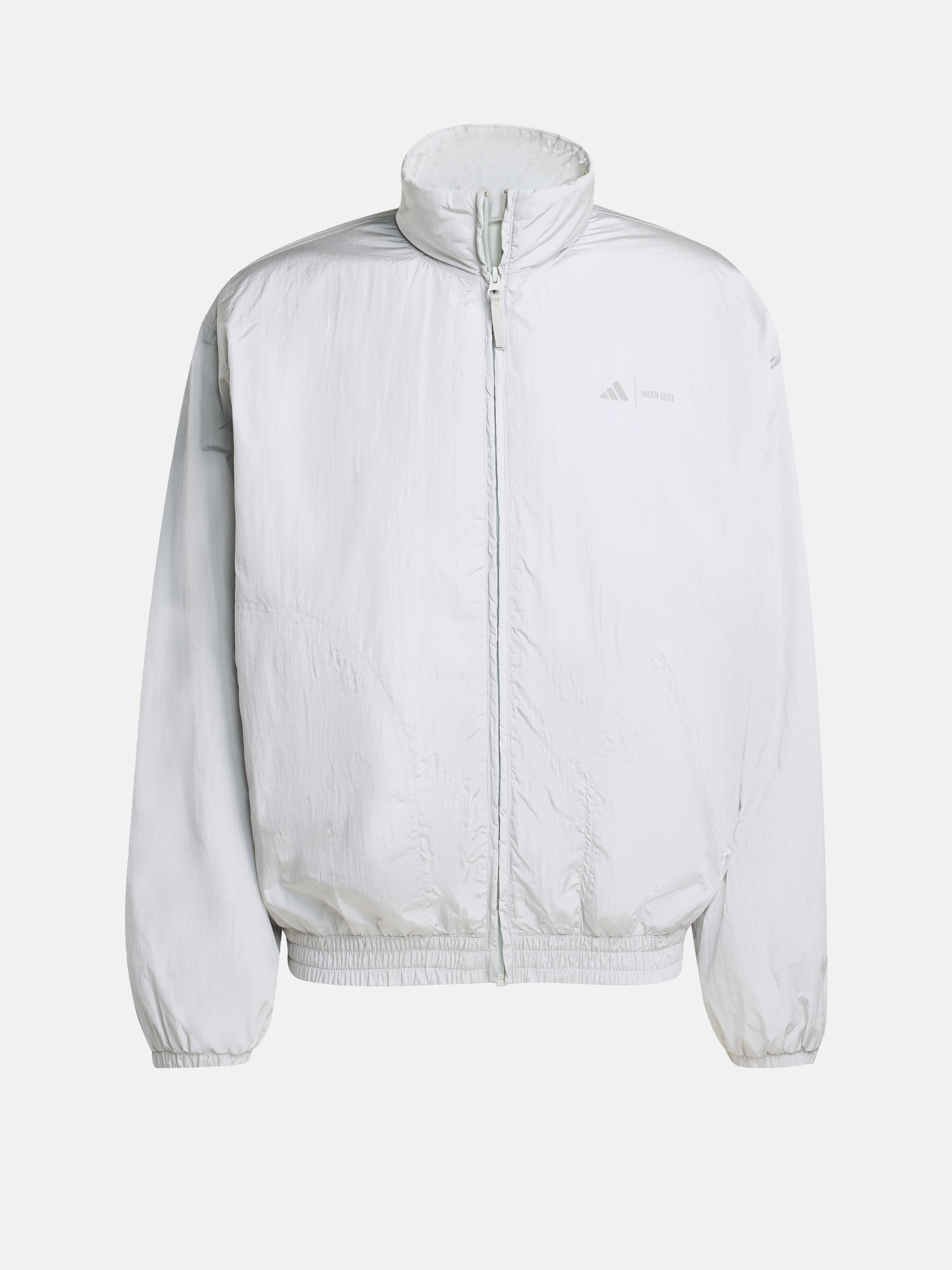 ADIDAS X MOON BOOT SILVER TRACKSUIT TOP image number 1