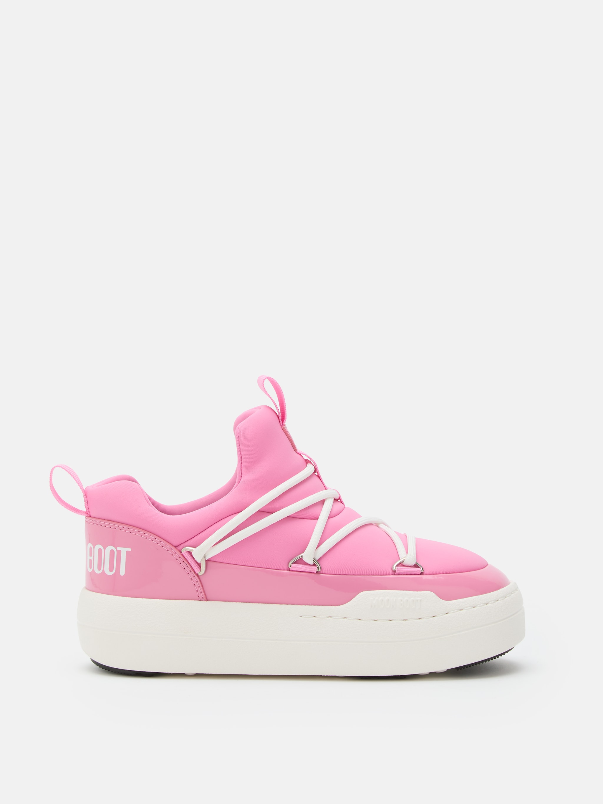 JUNIOR PARK PINK LOW LACE SNEAKERS image number 0