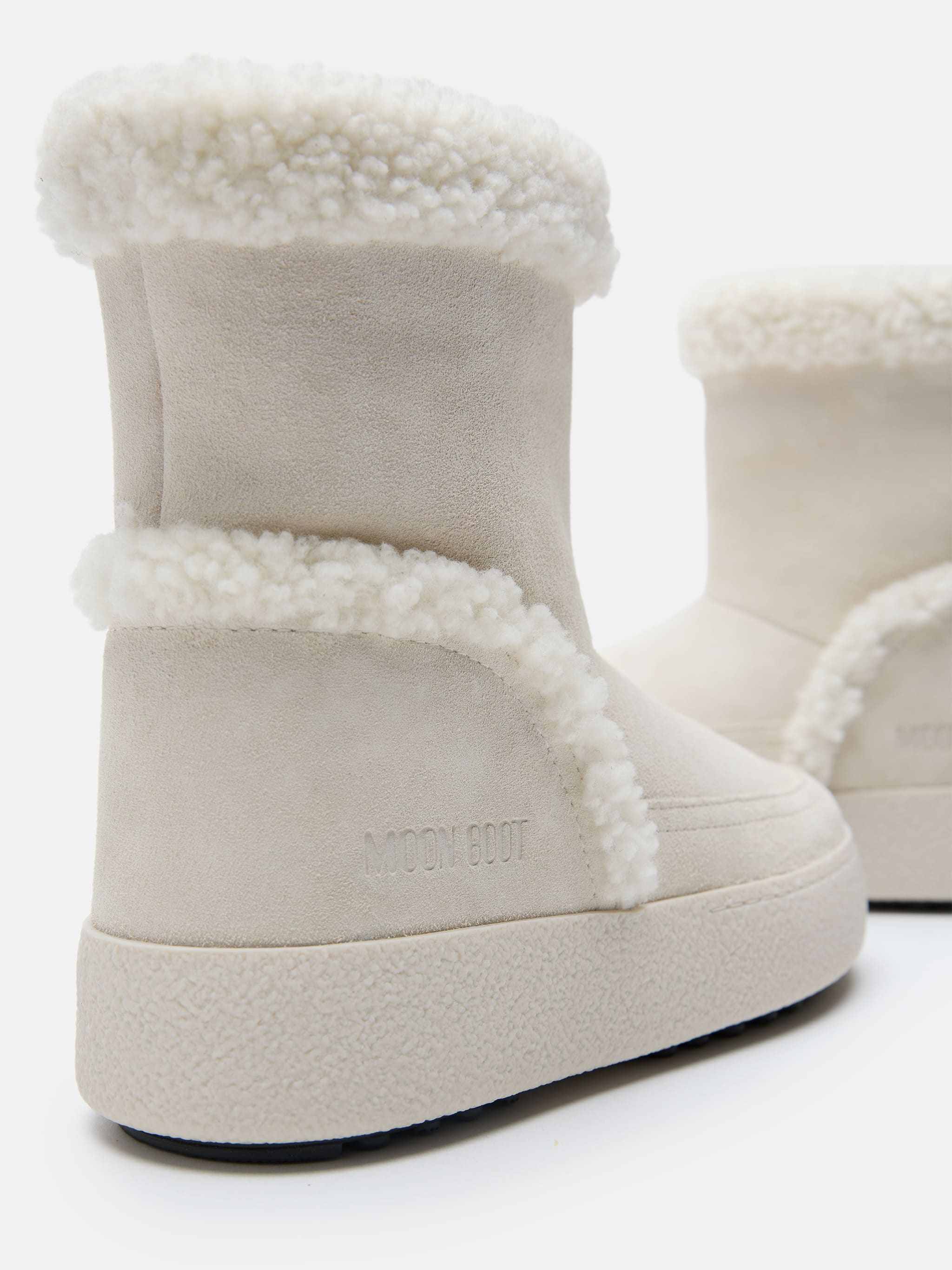 LTRACK TINA WHITE BOOTS image number 2