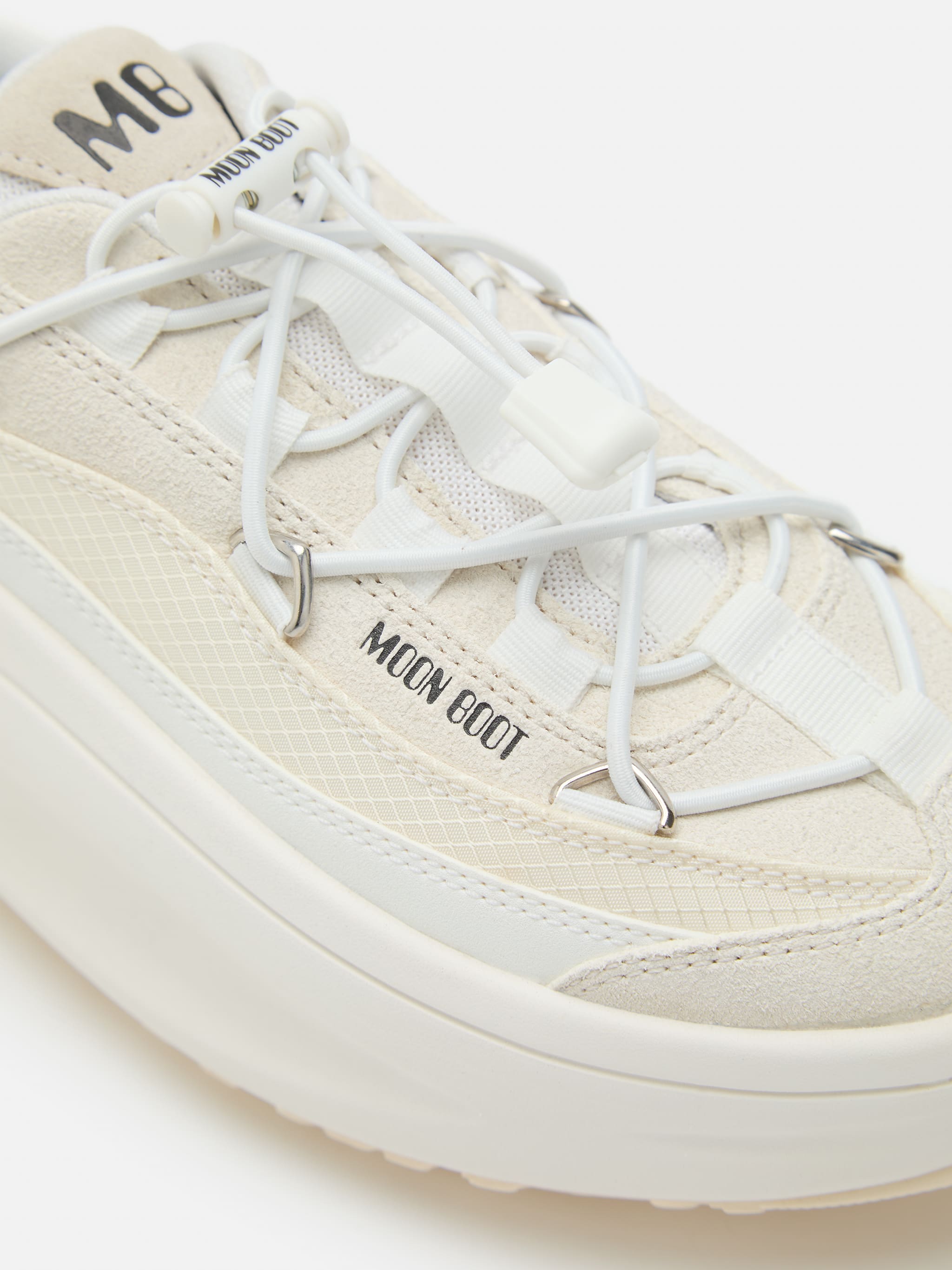 MOON247 XLACE WHITE SNEAKERS image number 2