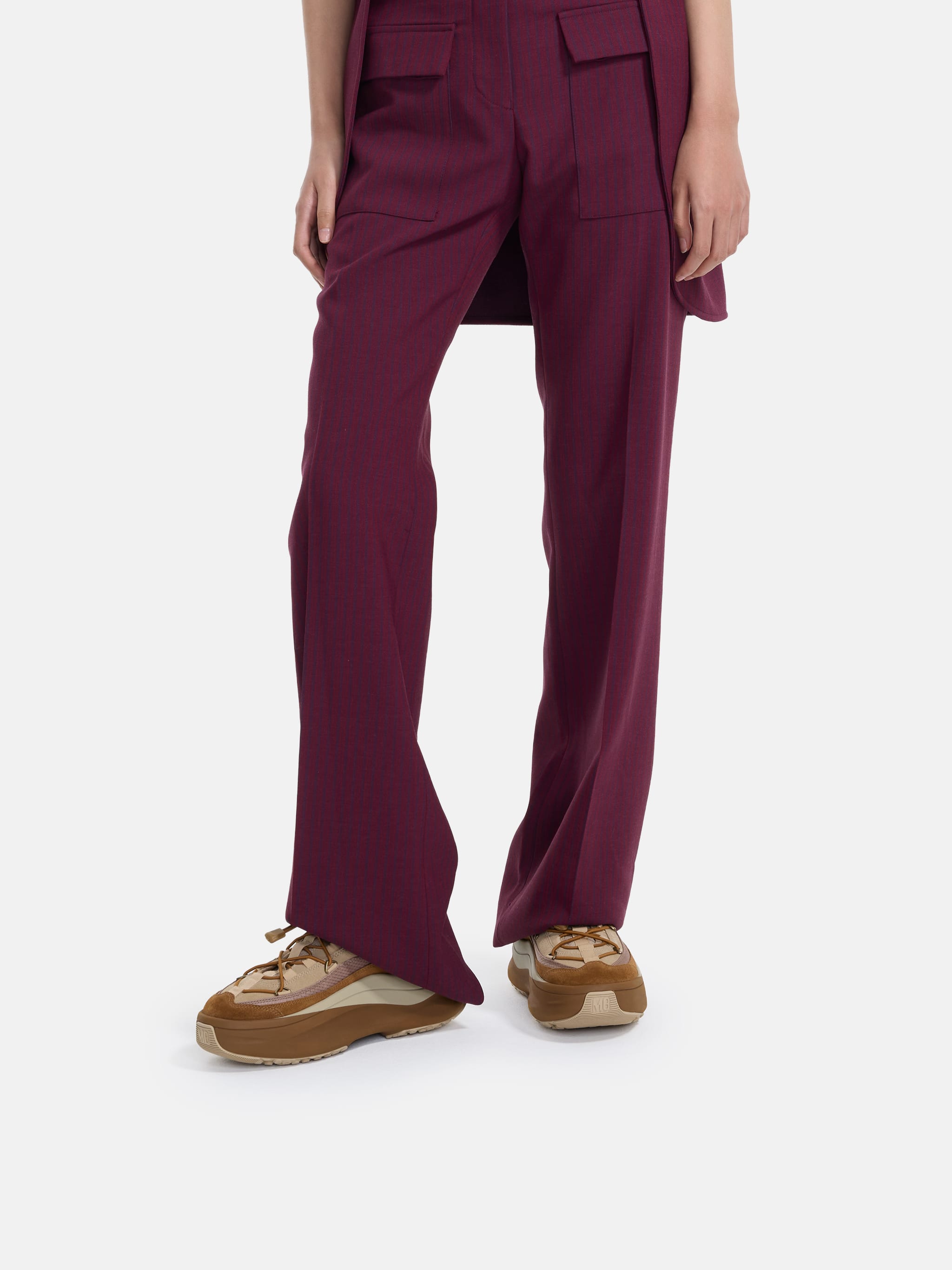 MOON247 XLACE BROWN SNEAKERS image number 6