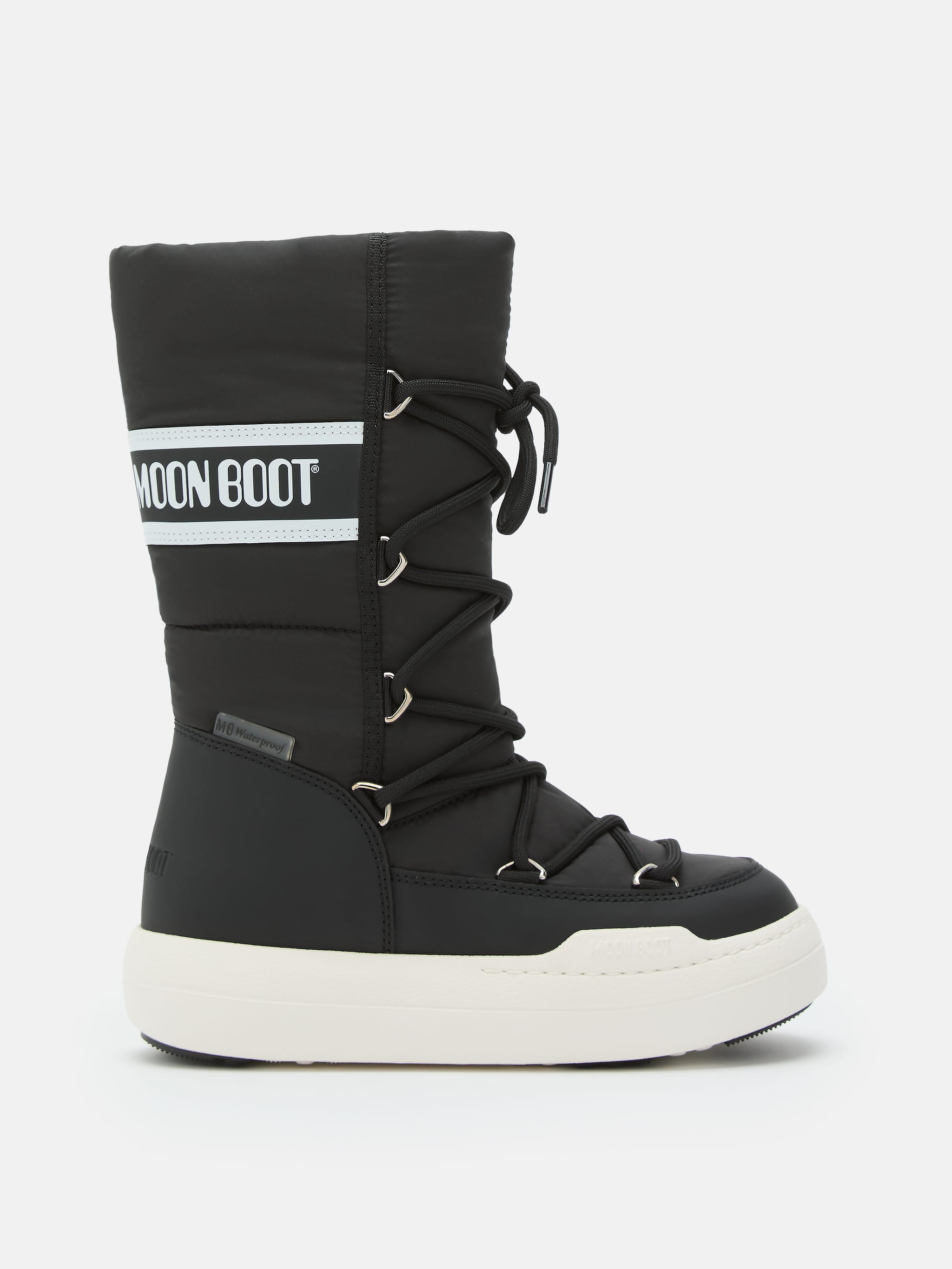 JUNIOR PARK BLACK TUBE LACE BOOTS image number 0