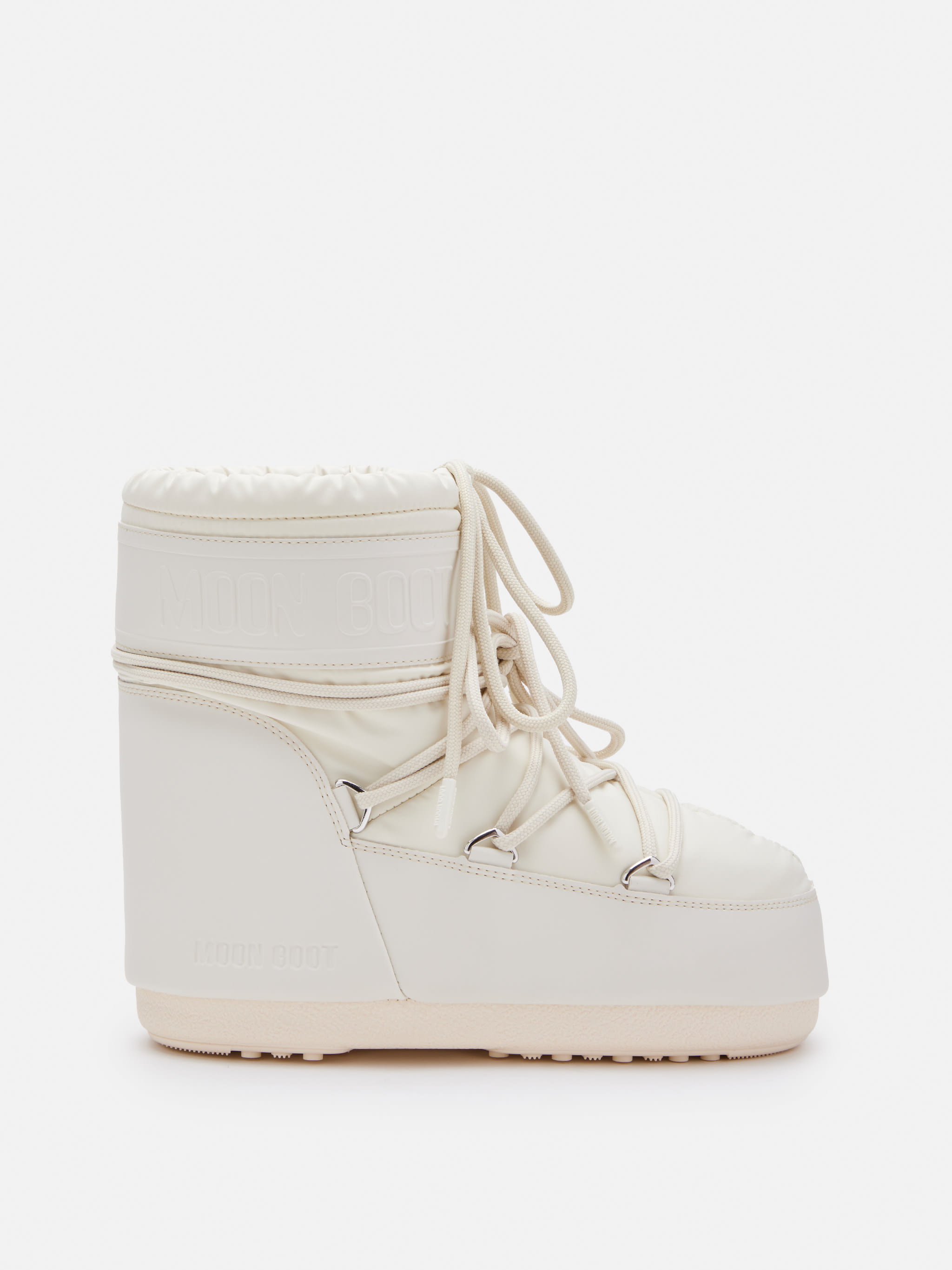 ICON LOW CREAM RUBBER BOOTS | Moon Boot®