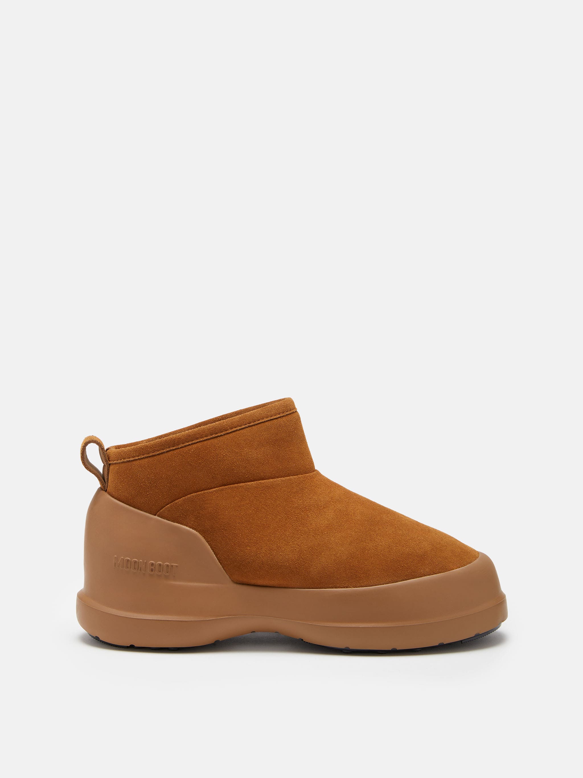MEZZALUNA BROWN SUEDE LOW BOOTS image number 0