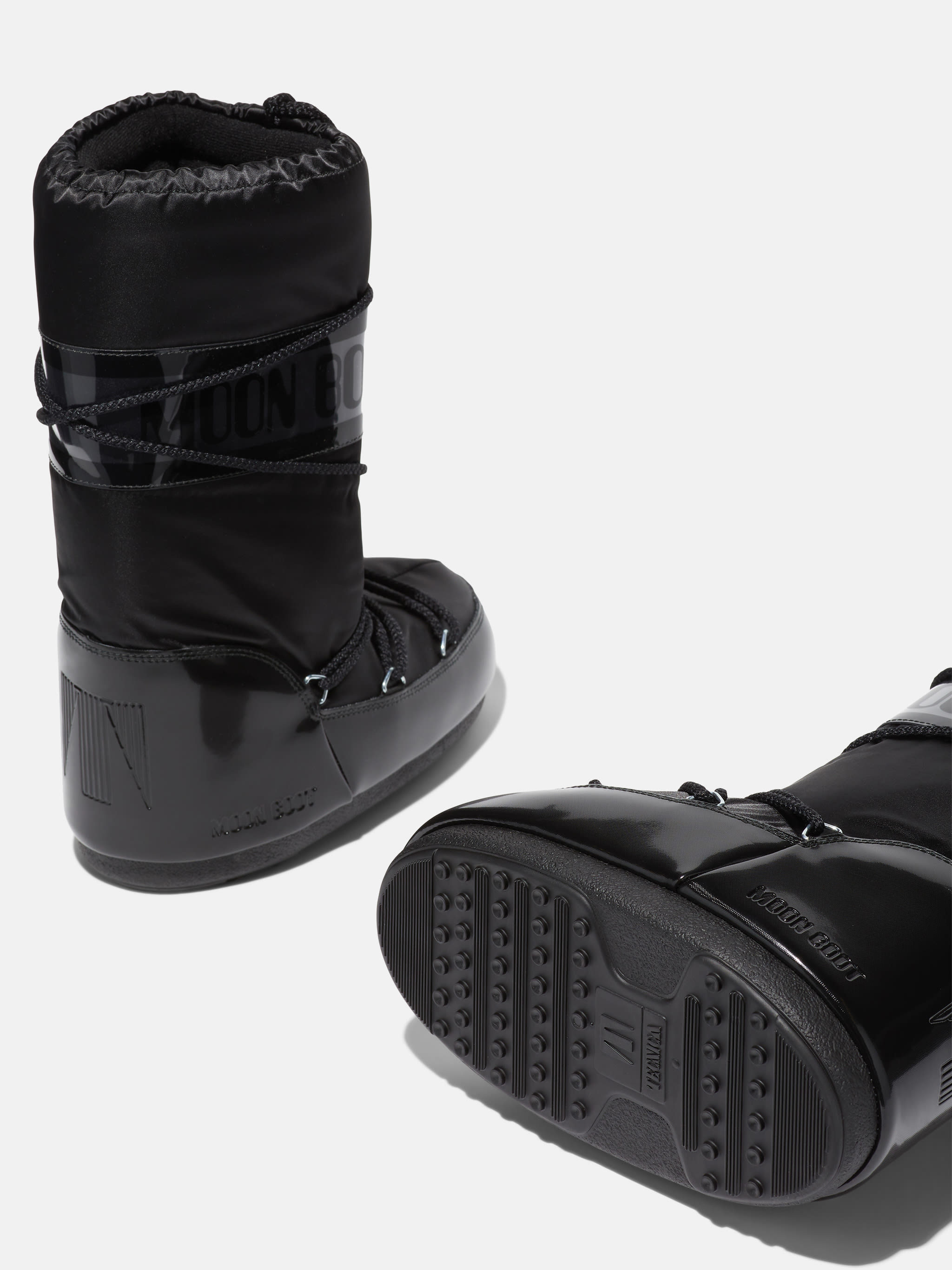 Moon Boot snow boot CLASSIC FAUX FUR BLACK