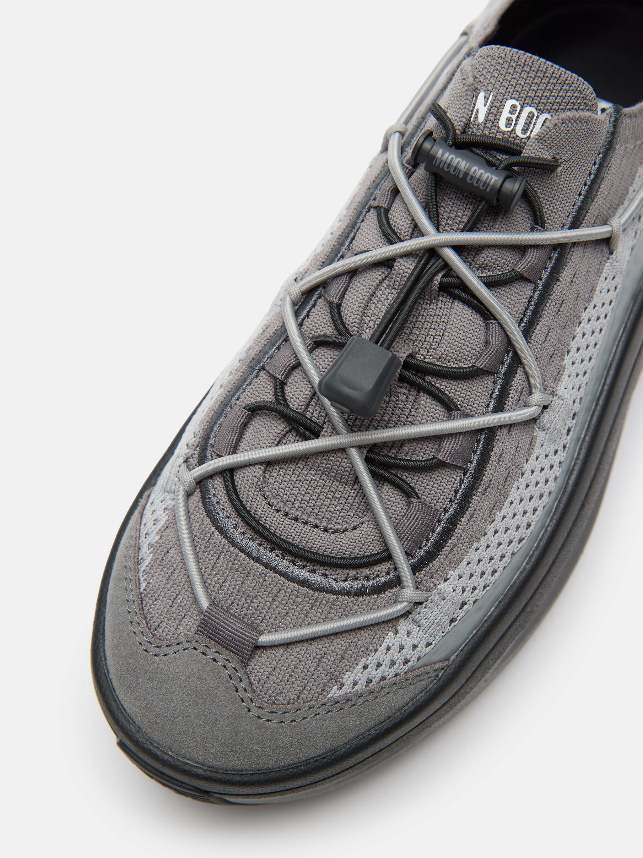MOON247 XLACE GRAY SNEAKERS image number 3
