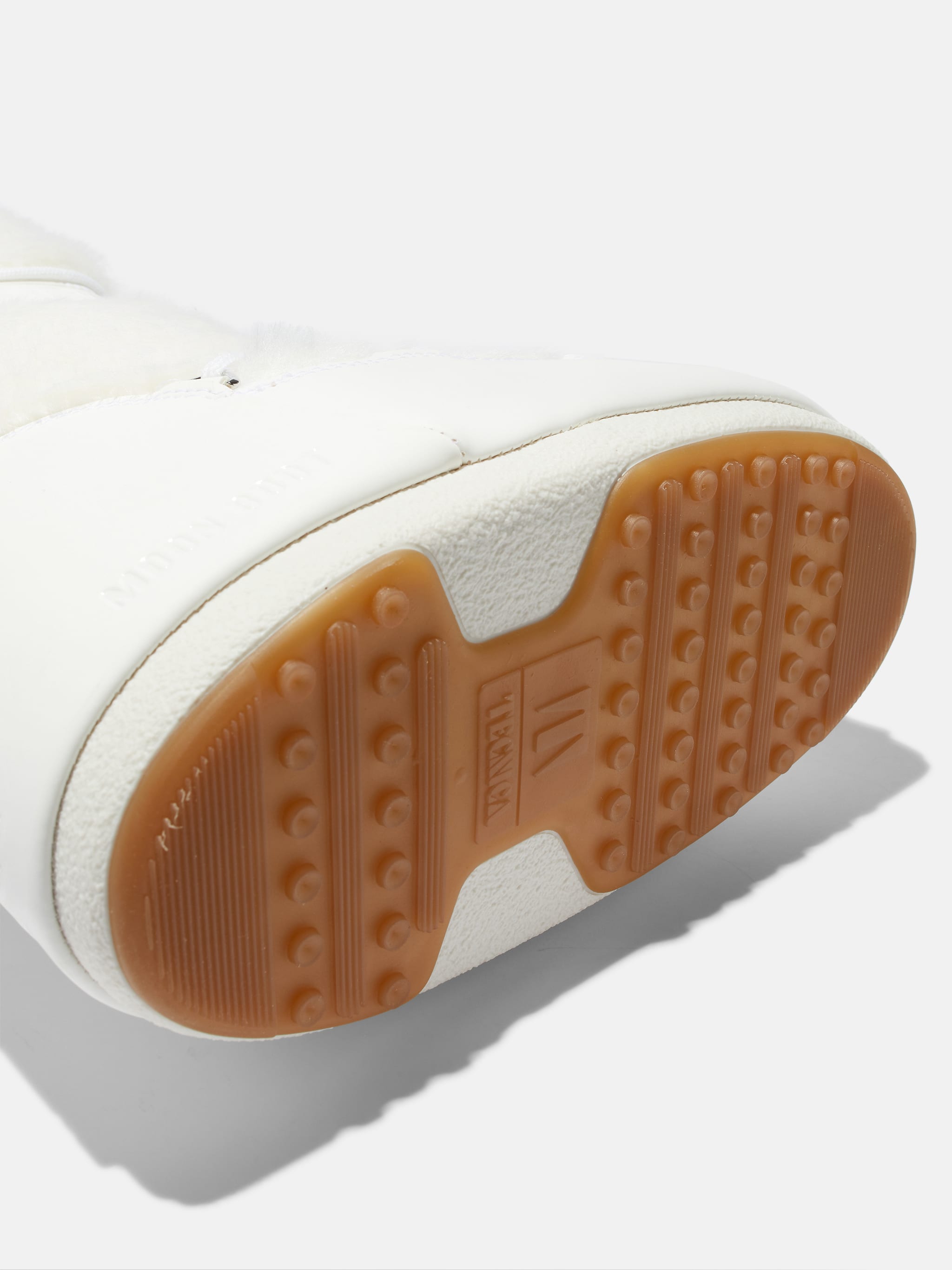【MOON BOOT】ホワイト フェイクファー スノーブーツ24.5㎝ ICON LOW WHITE FAUX-FUR BOOTS | Moon Boot®