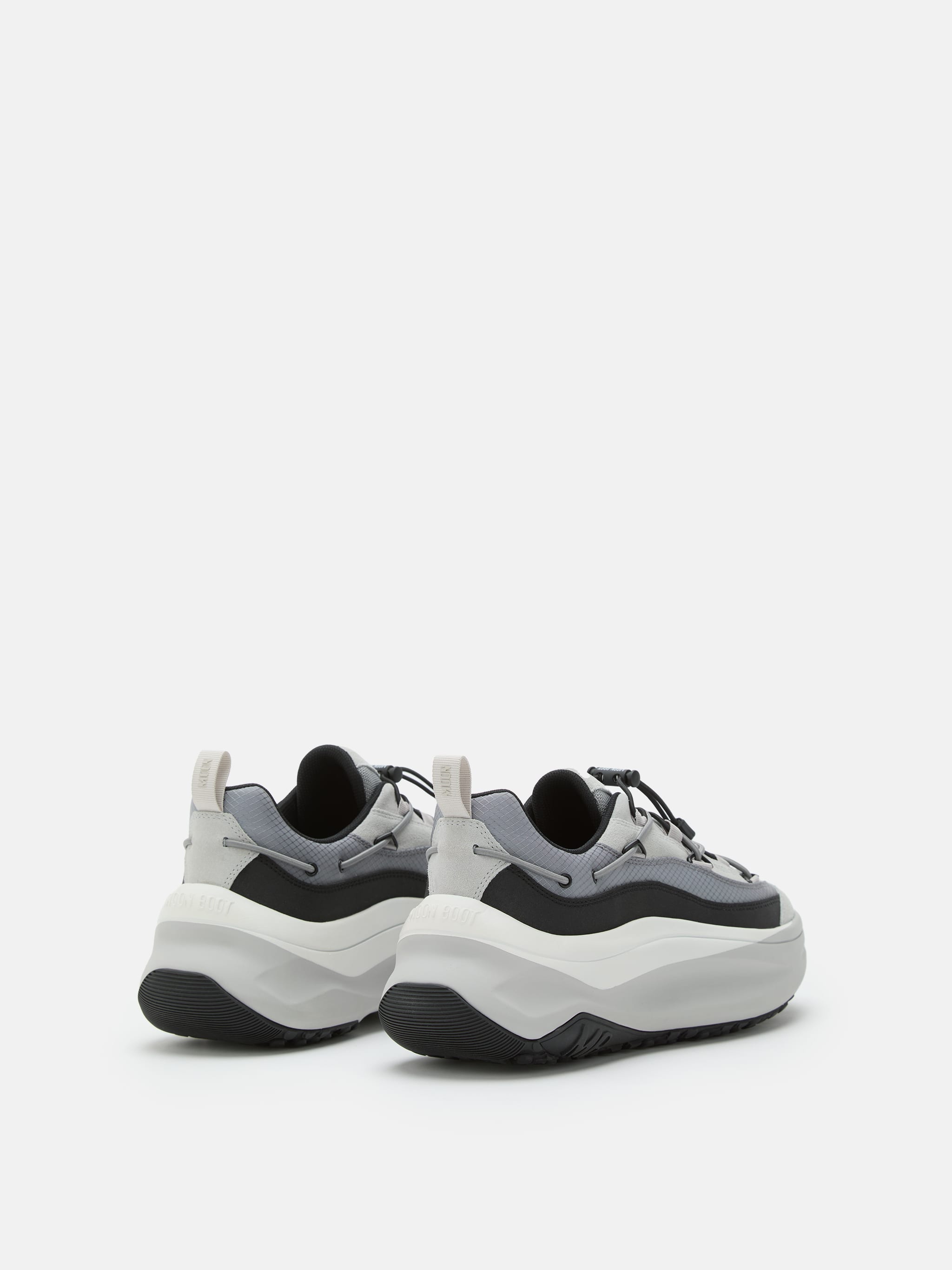 MOON247 XLACE GREY SNEAKERS image number 1