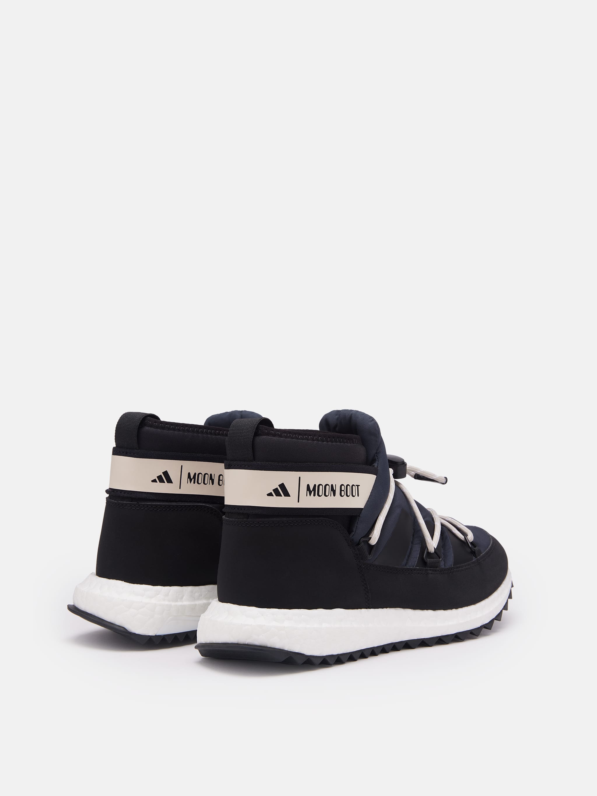 adidas x Moon Boot Moonboost Low Black Sneakers | Moon Boot®