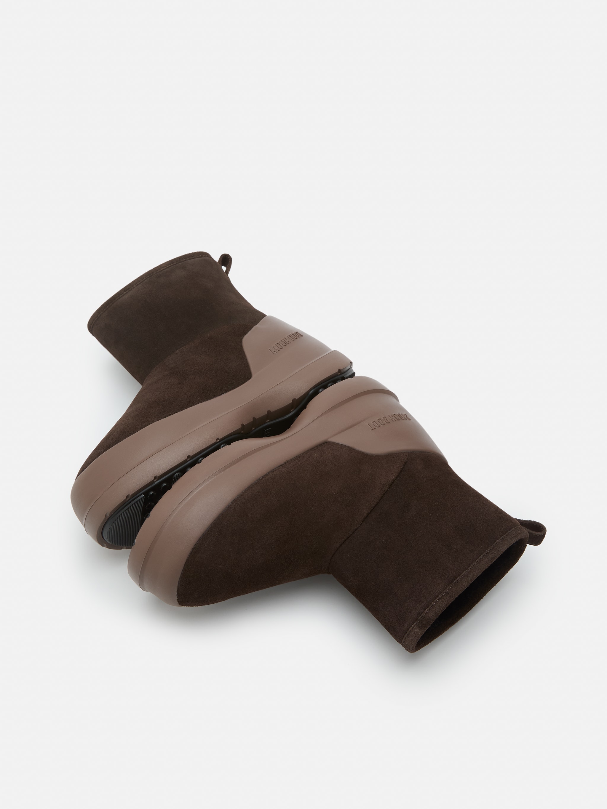 MEZZALUNA MID DARK BROWN BOOTS image number 3