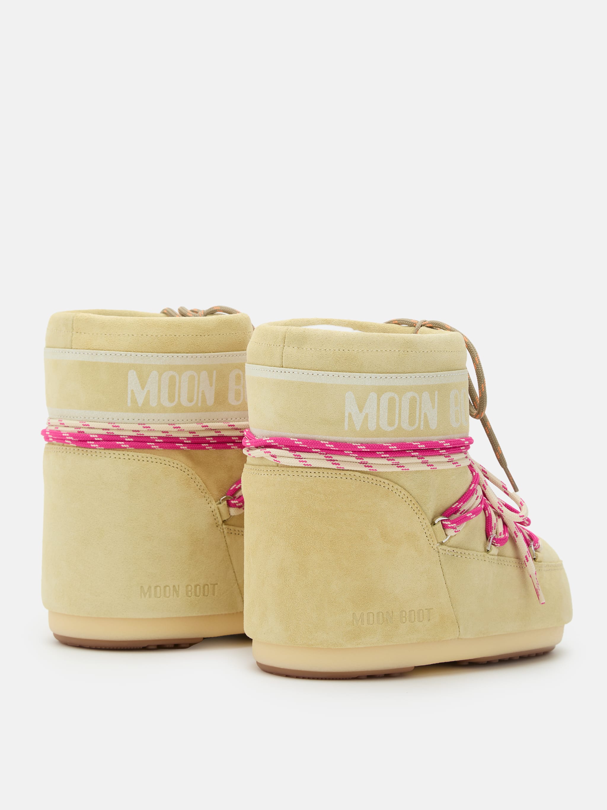 ICON LOW YELLOW SUEDE BOOTS image number 1