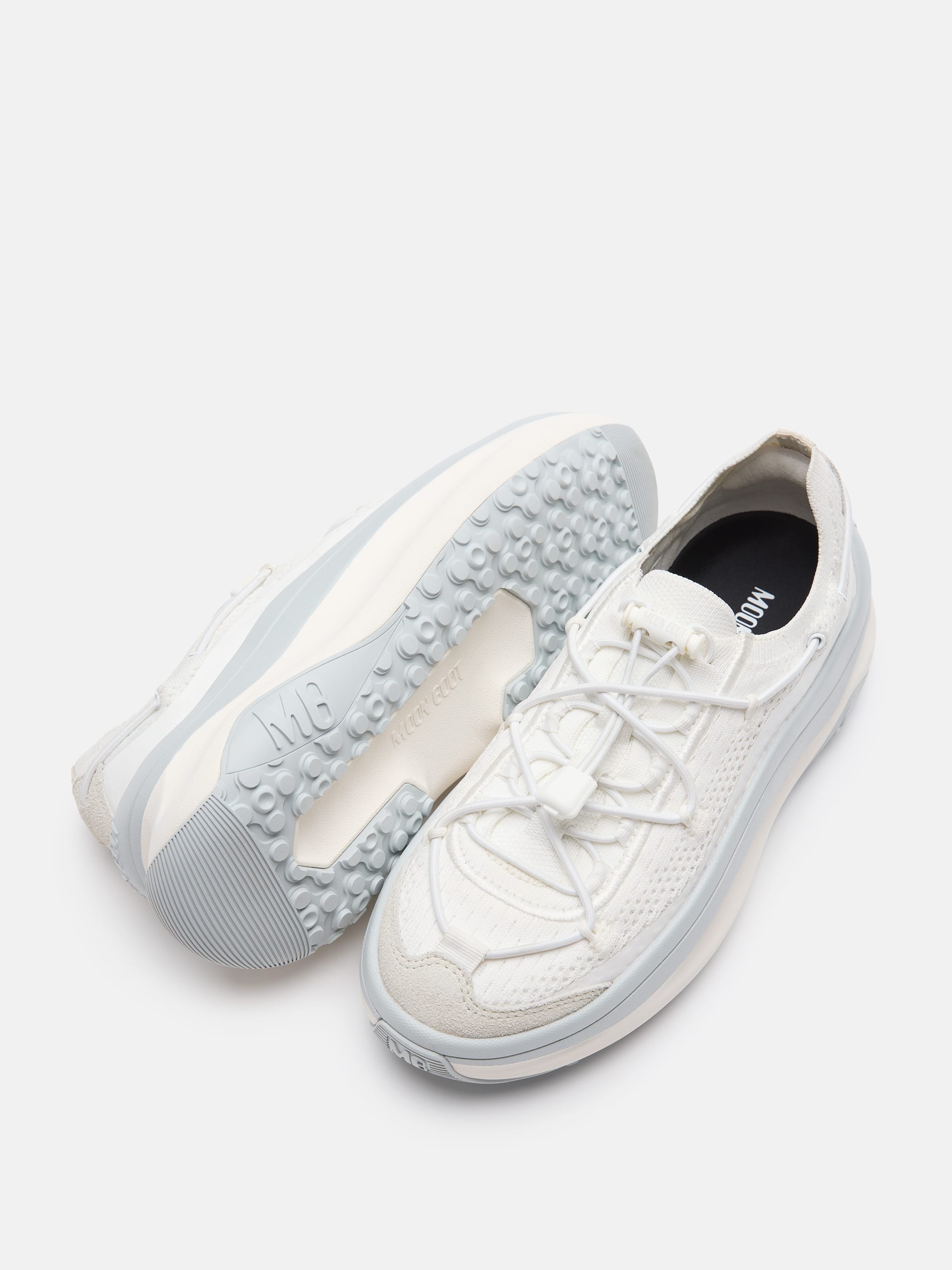 MOON247 XLACE WHITE SNEAKERS image number 2