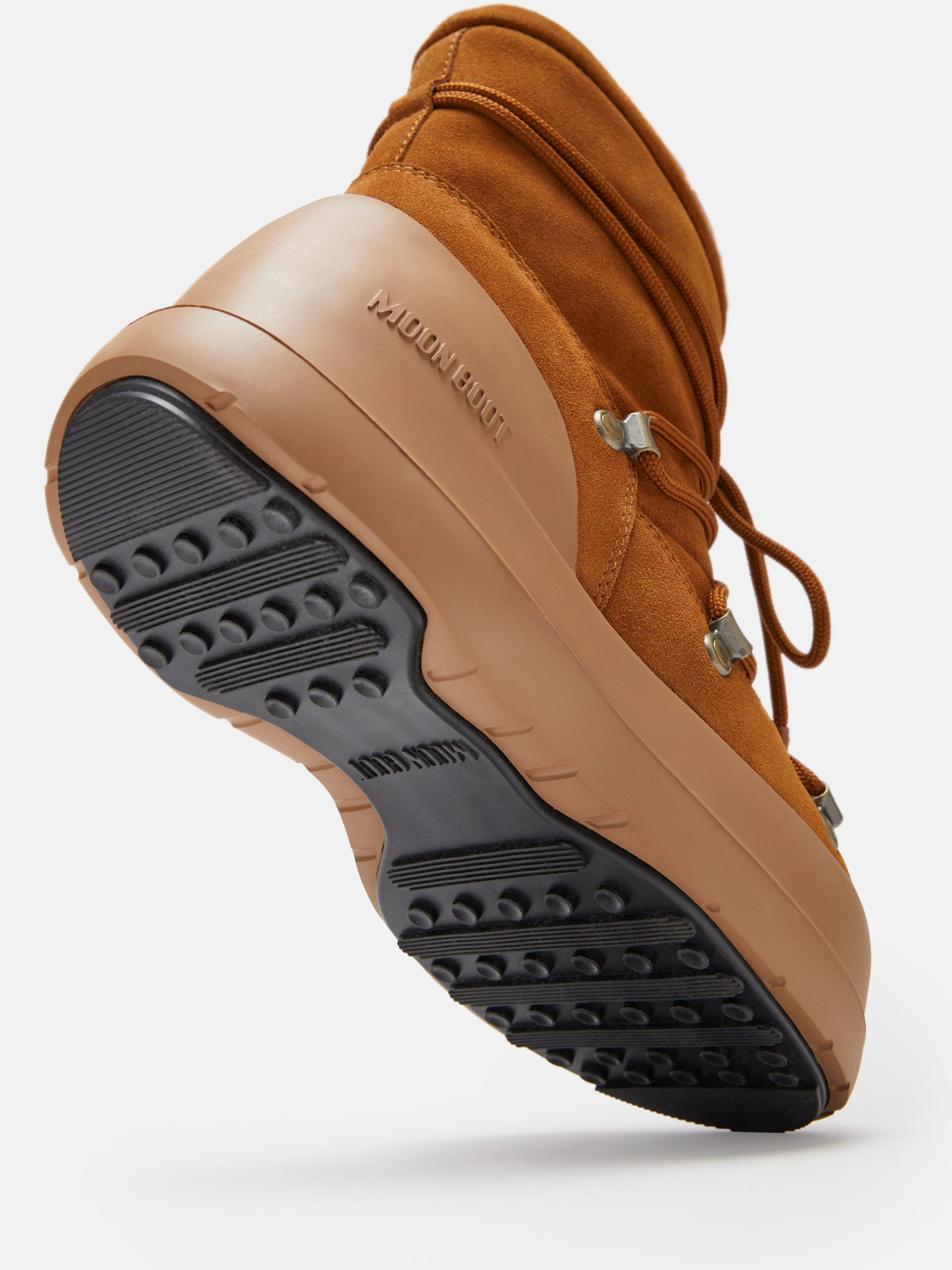 LUNA BROWN SUEDE BOOTS | Moon Boot®