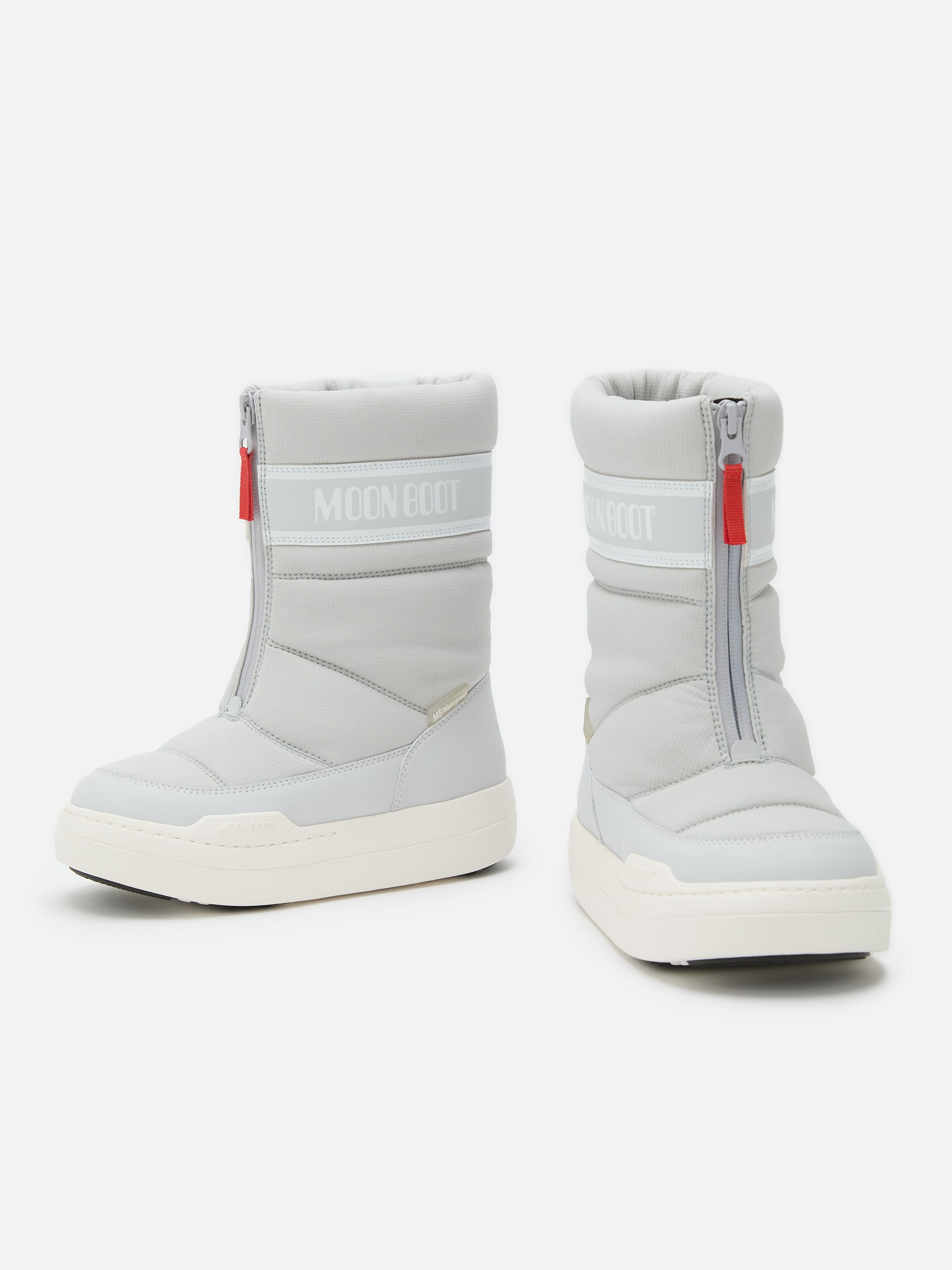 JUNIOR PARK GREY ZIP HIGH BOOTS image number 3