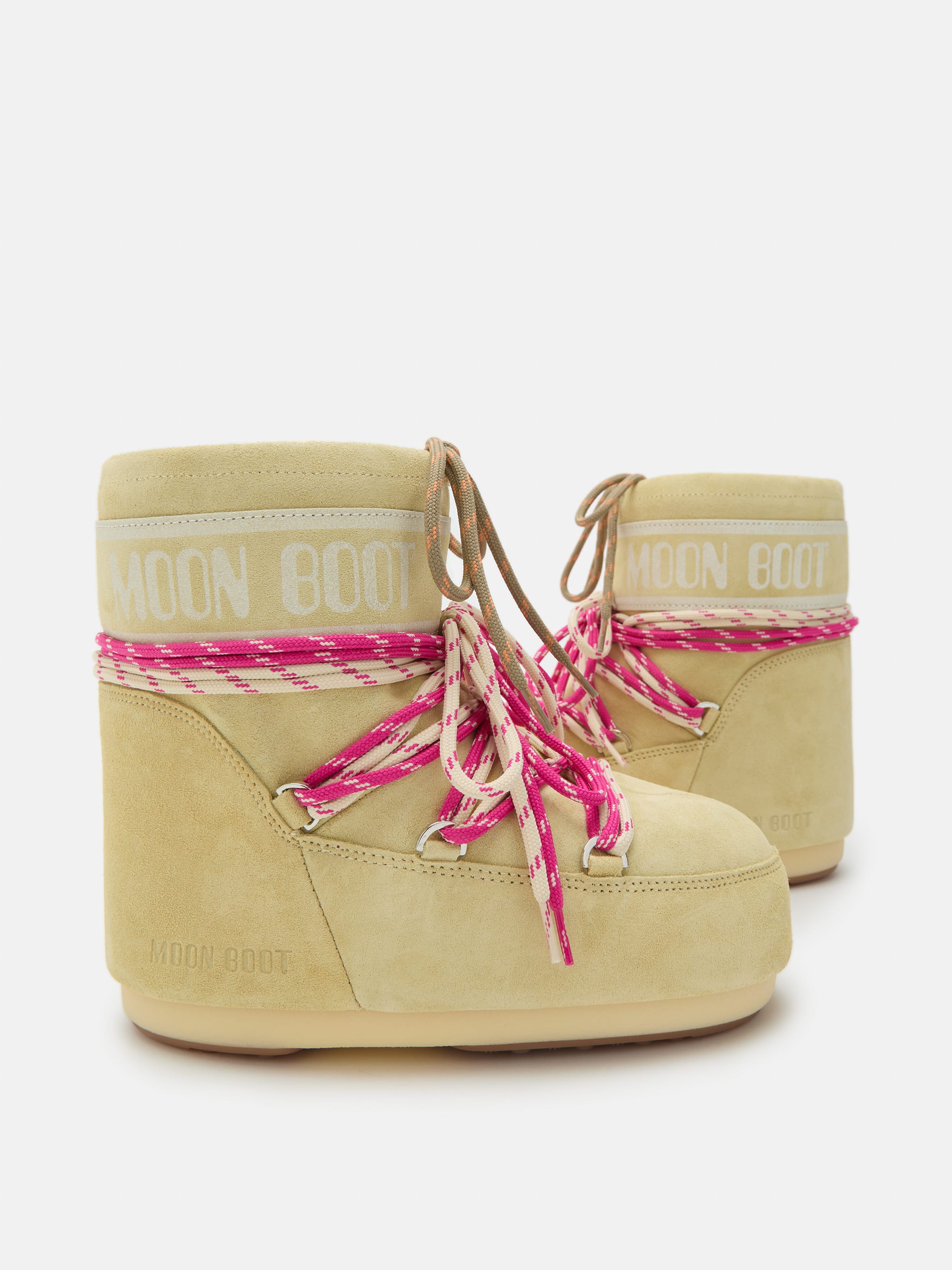 ICON LOW YELLOW SUEDE BOOTS image number 3