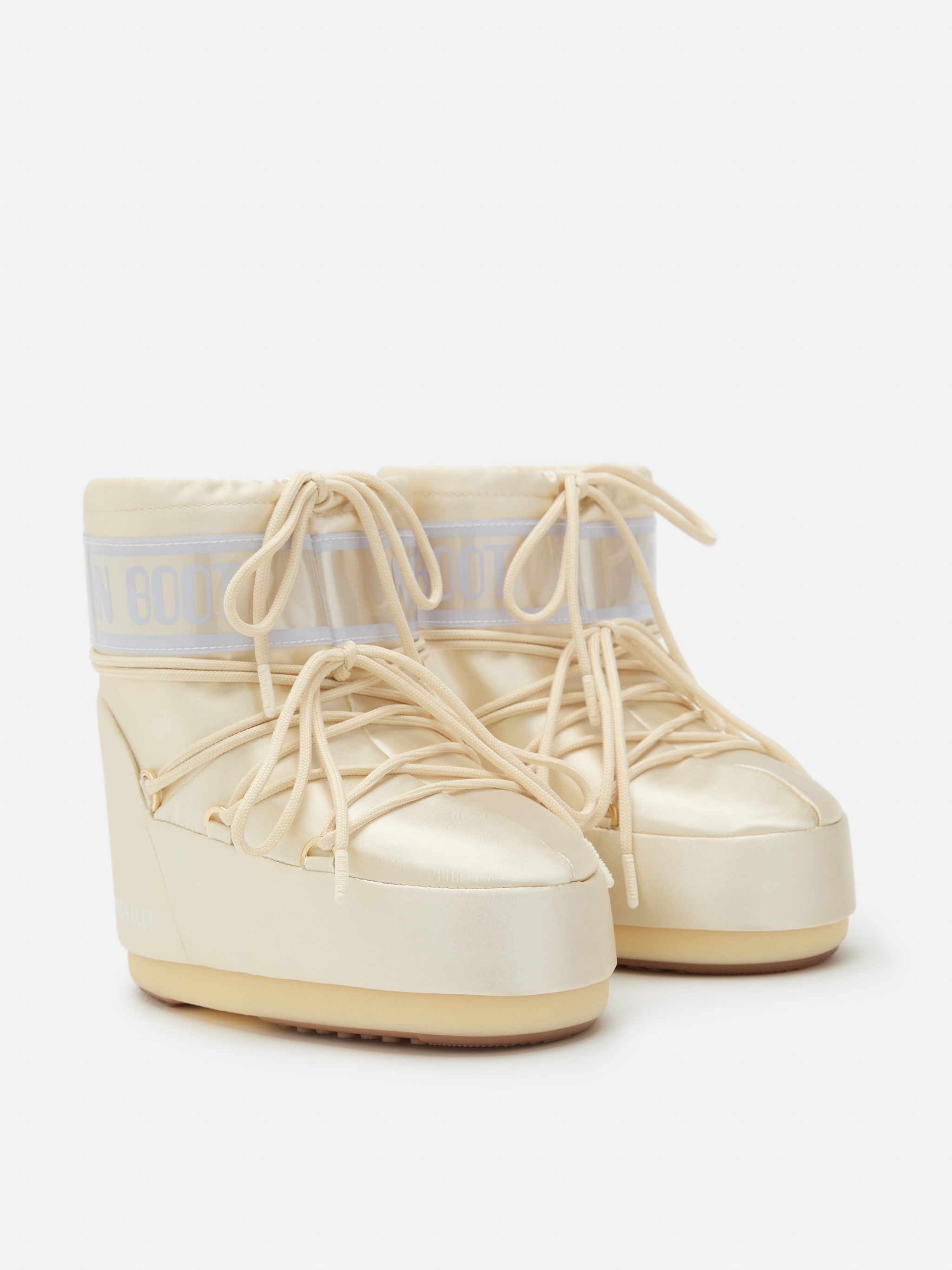 ICON LOW IVORY PEARLY BOOTS image number 3