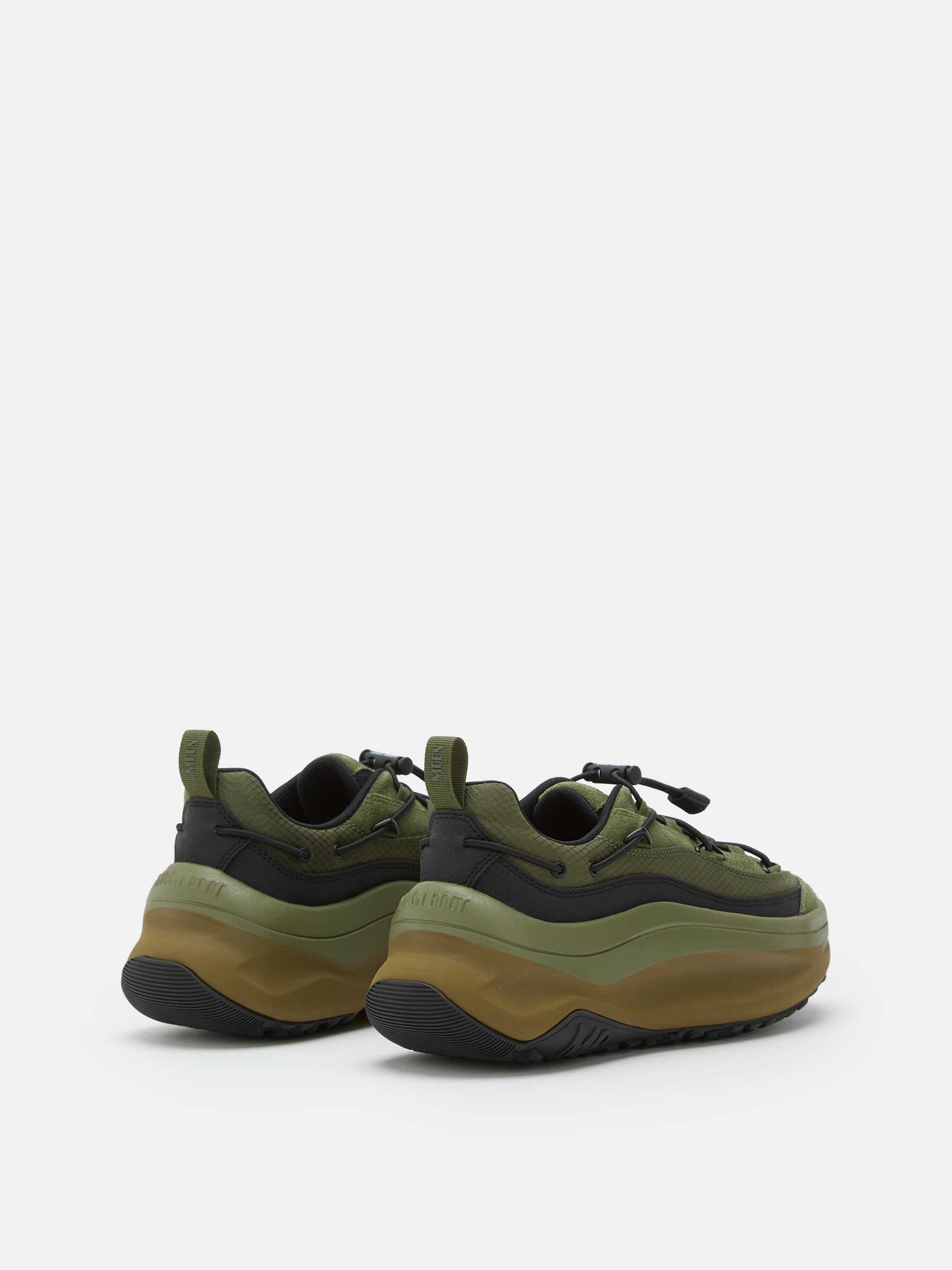 MOON247 XLACE GREEN SNEAKERS image number 1