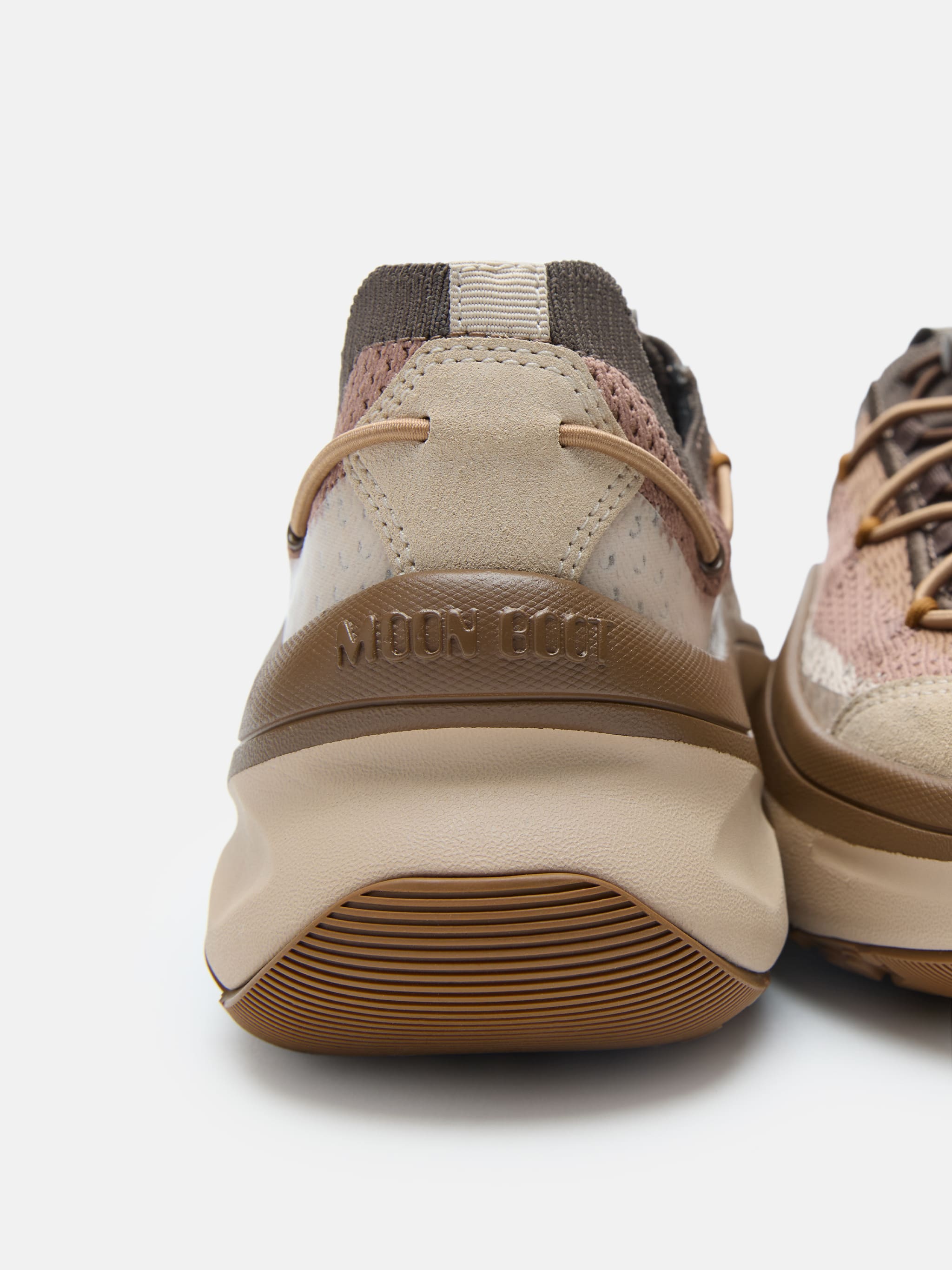 MOON247 XLACE BROWN SNEAKERS image number 2