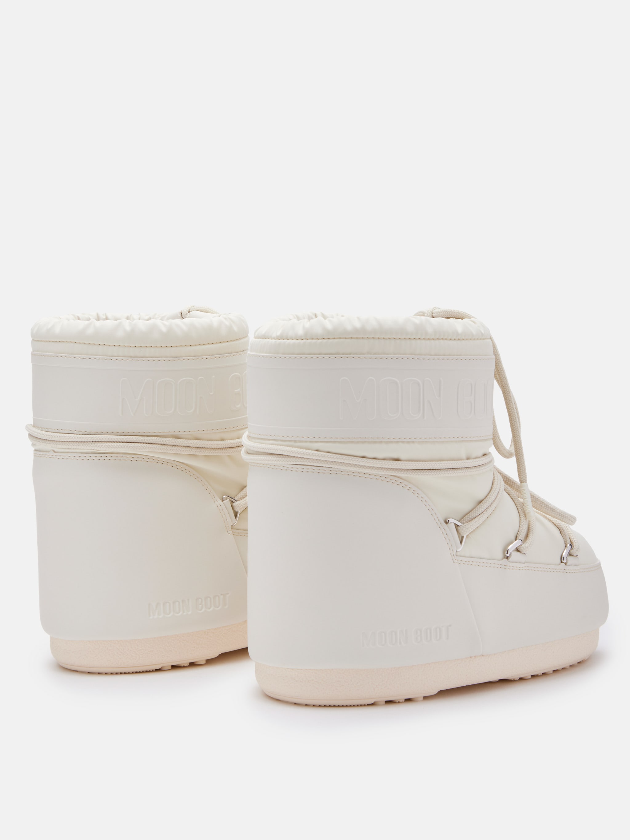 ICON LOW CREAM RUBBER BOOTS | Moon Boot®