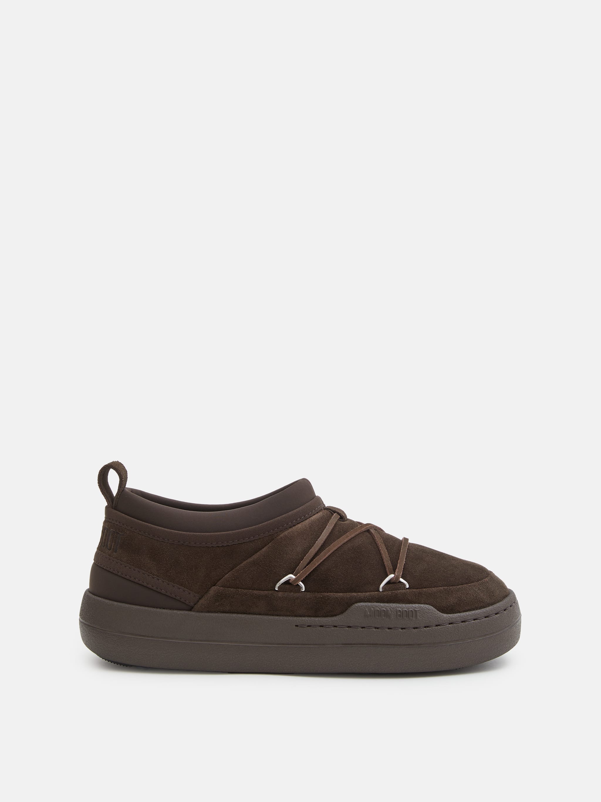 PARK ICON SUEDE DARK BROWN SNEAKERS image number 0